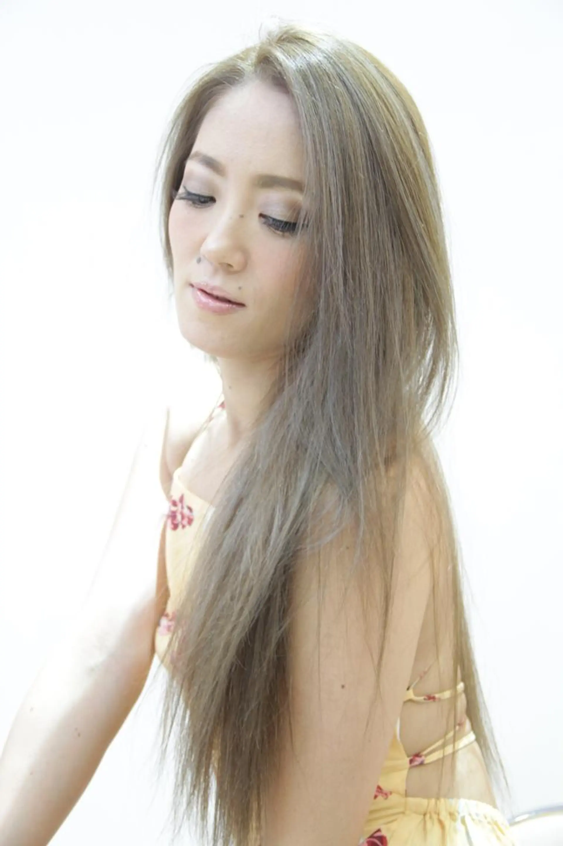 ミディアム カラー パーマ ヘアアレンジ メンズ キッズ ネイル マツエク・マツパ 吉岡 三四朗のヘアスタイル
