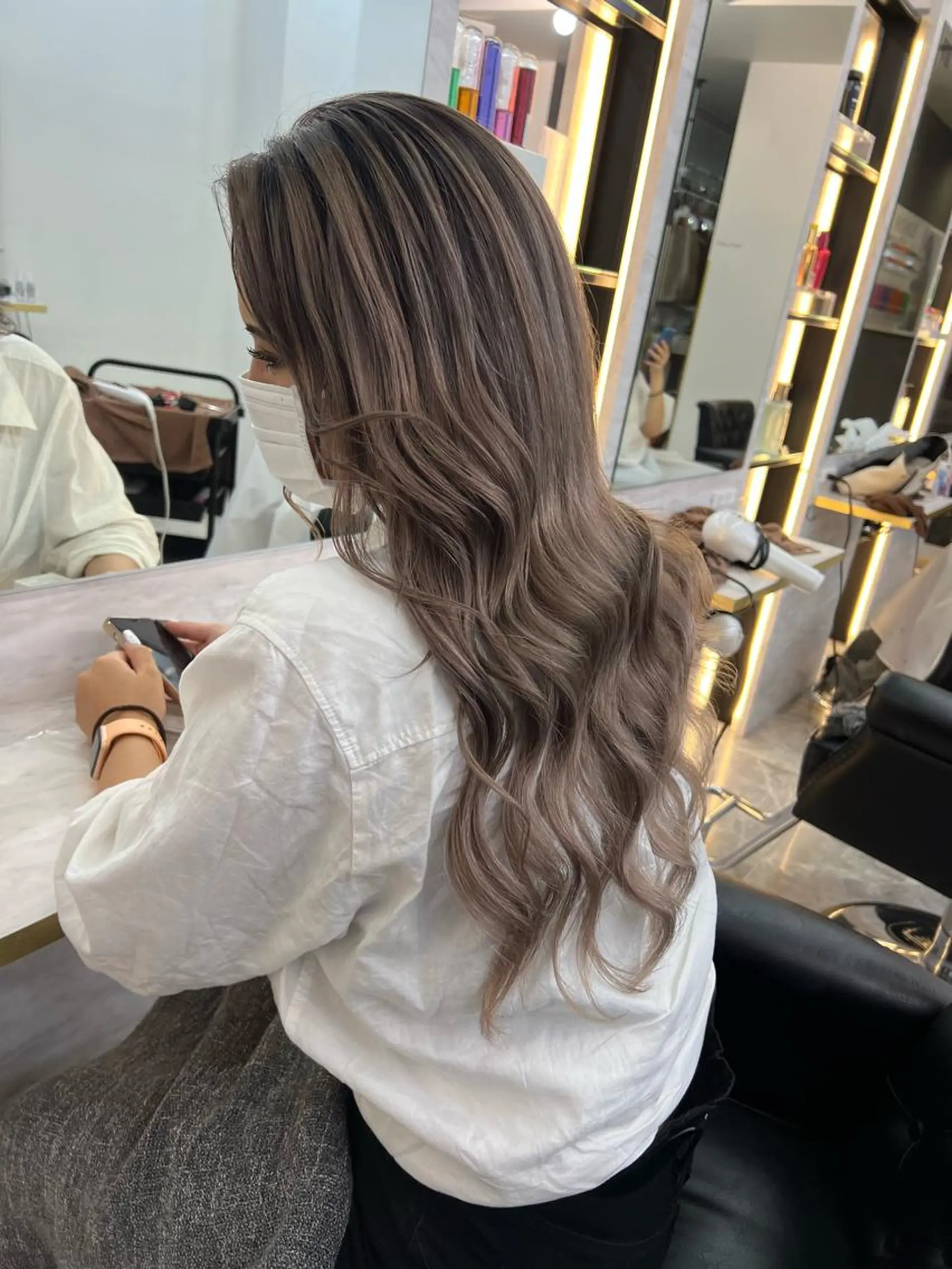 ロング カラー ヘアカラー サロウィン千葉所属・サロウィン千葉店 Toshikiのヘアスタイル