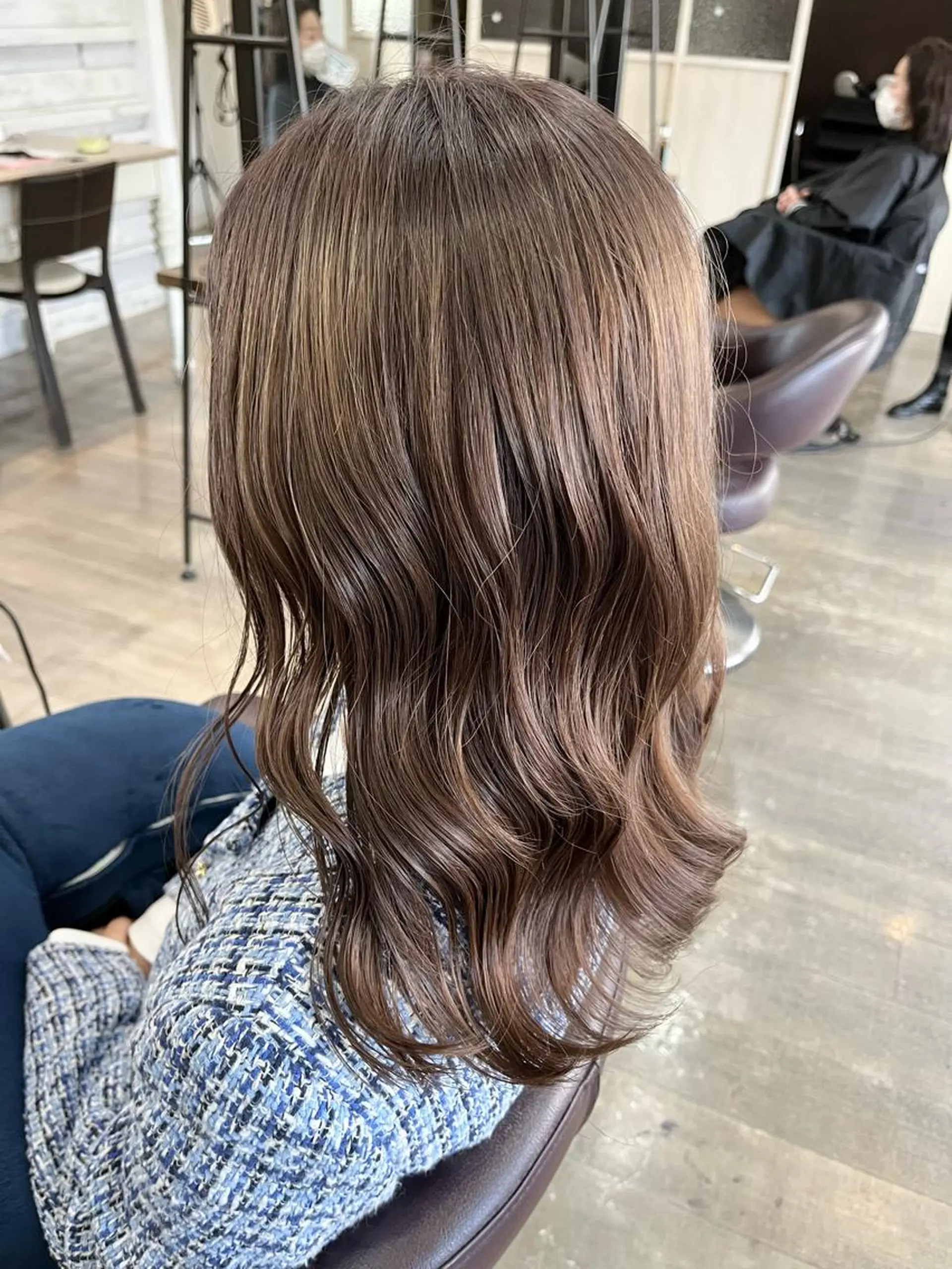ロング 縮毛矯正/髪質改善 斉藤春のヘアスタイル
