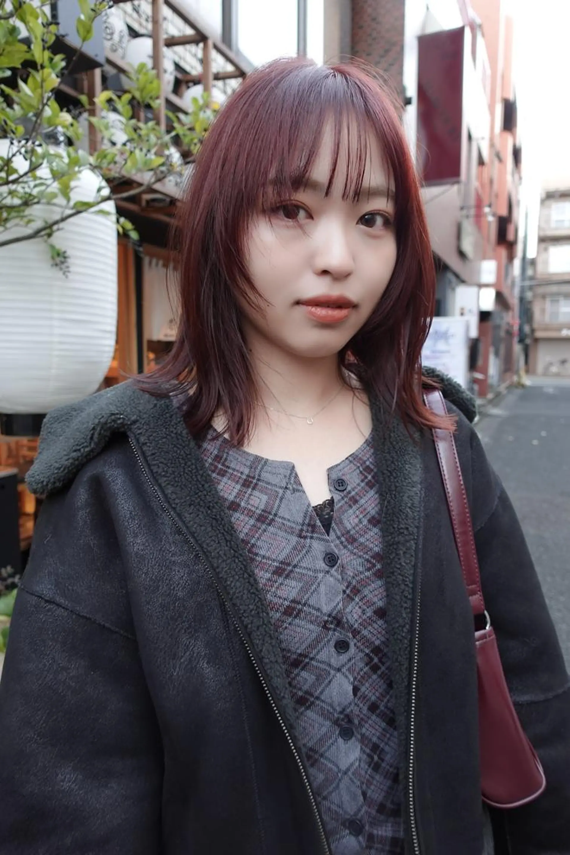 ミディアム カラー nelke/レイヤー 立川/ブリーチのヘアスタイル