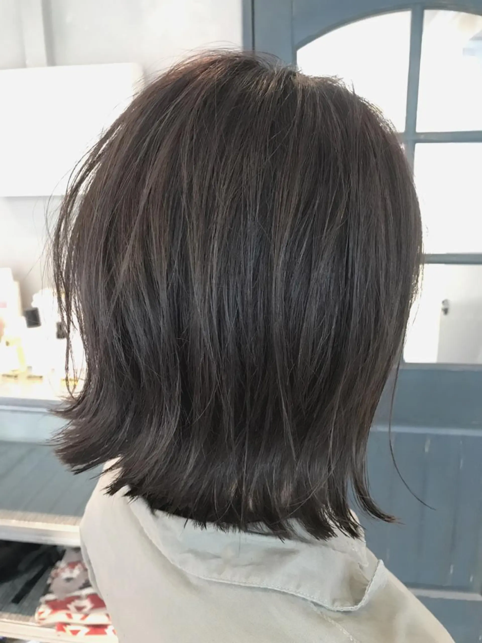 ショート アッシュ カット ヘアカラー トリートメント 5Five所属・タカサキ ケイタのヘアスタイル
