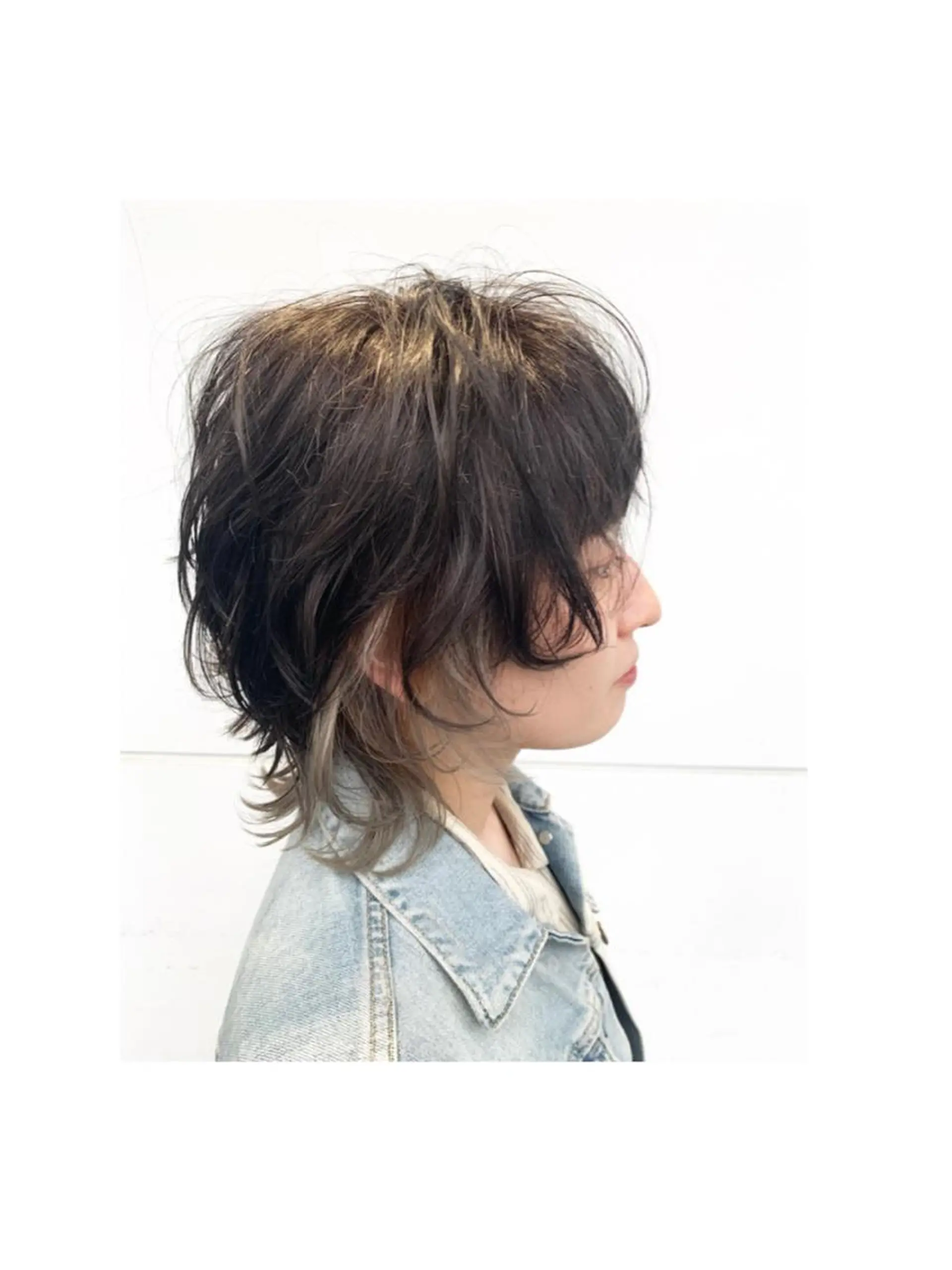 ミディアム カラー カット ヘアカラー トリートメント ワタベ ハヤト/ トップデザイナーのヘアスタイル