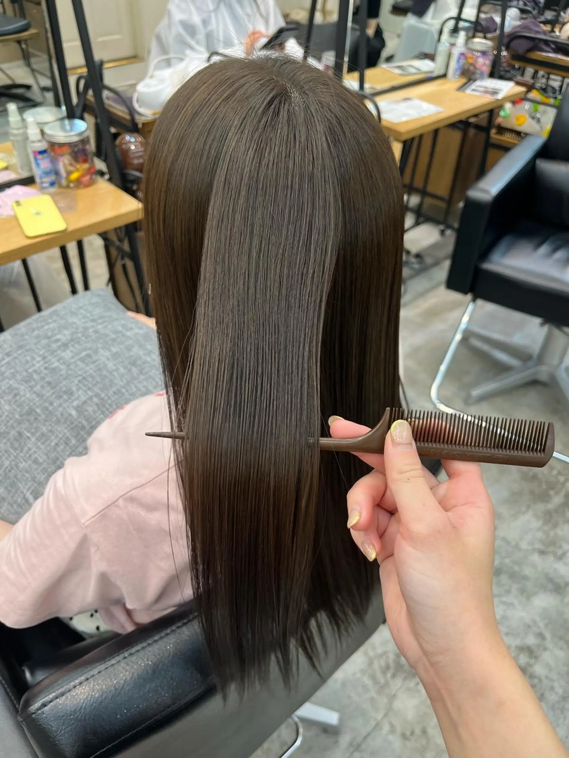 ロング カラー ヘアカラー 🌷KARIN/ ショート、メンズ🍃のヘアスタイル
