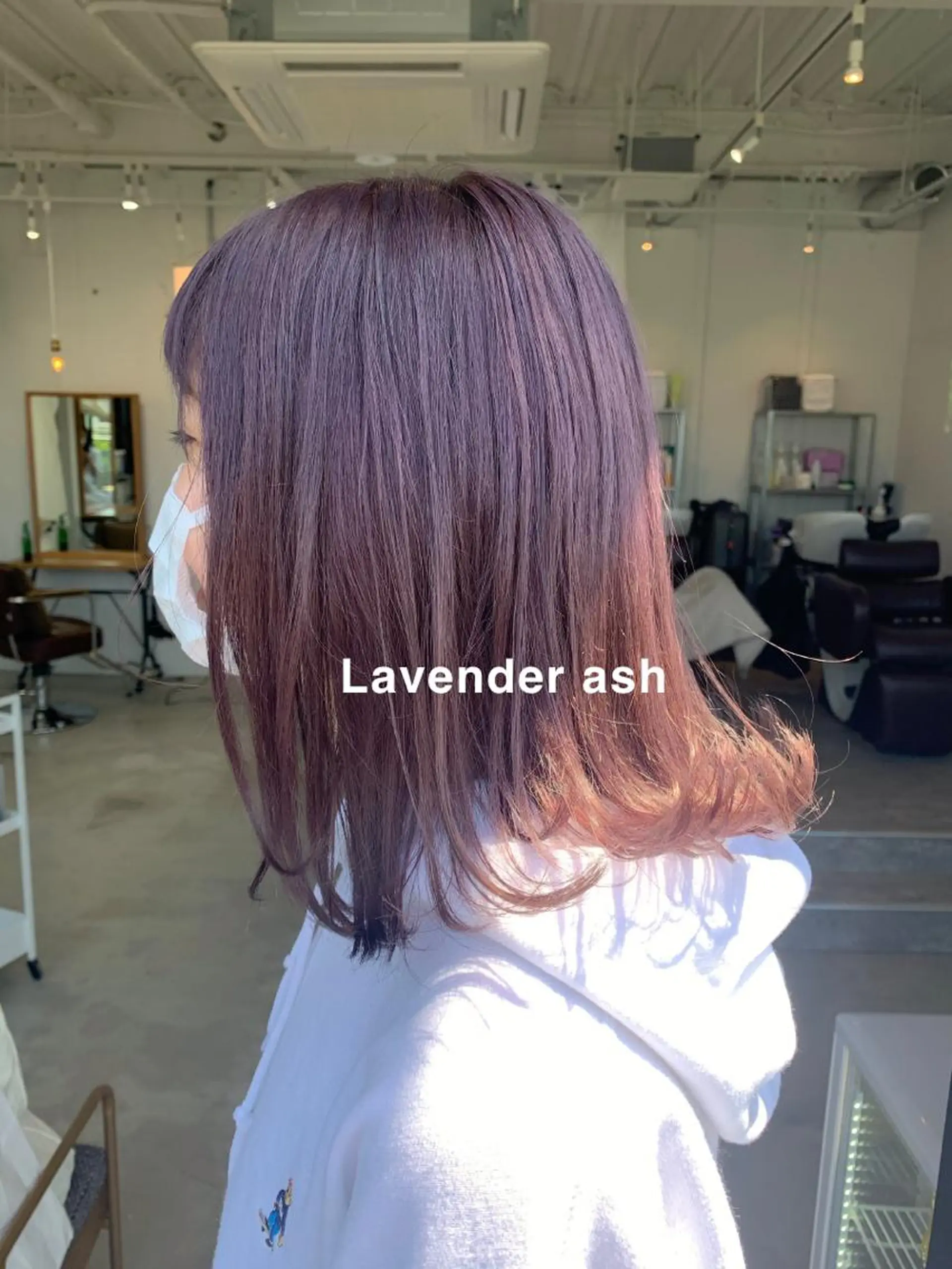 カラー アッシュ グラデーションカラー ラベンダーカラー ラベンダーアッシュ シルバー カット ヘアカラー トリートメント loka所属・山本 晶大のヘアスタイル