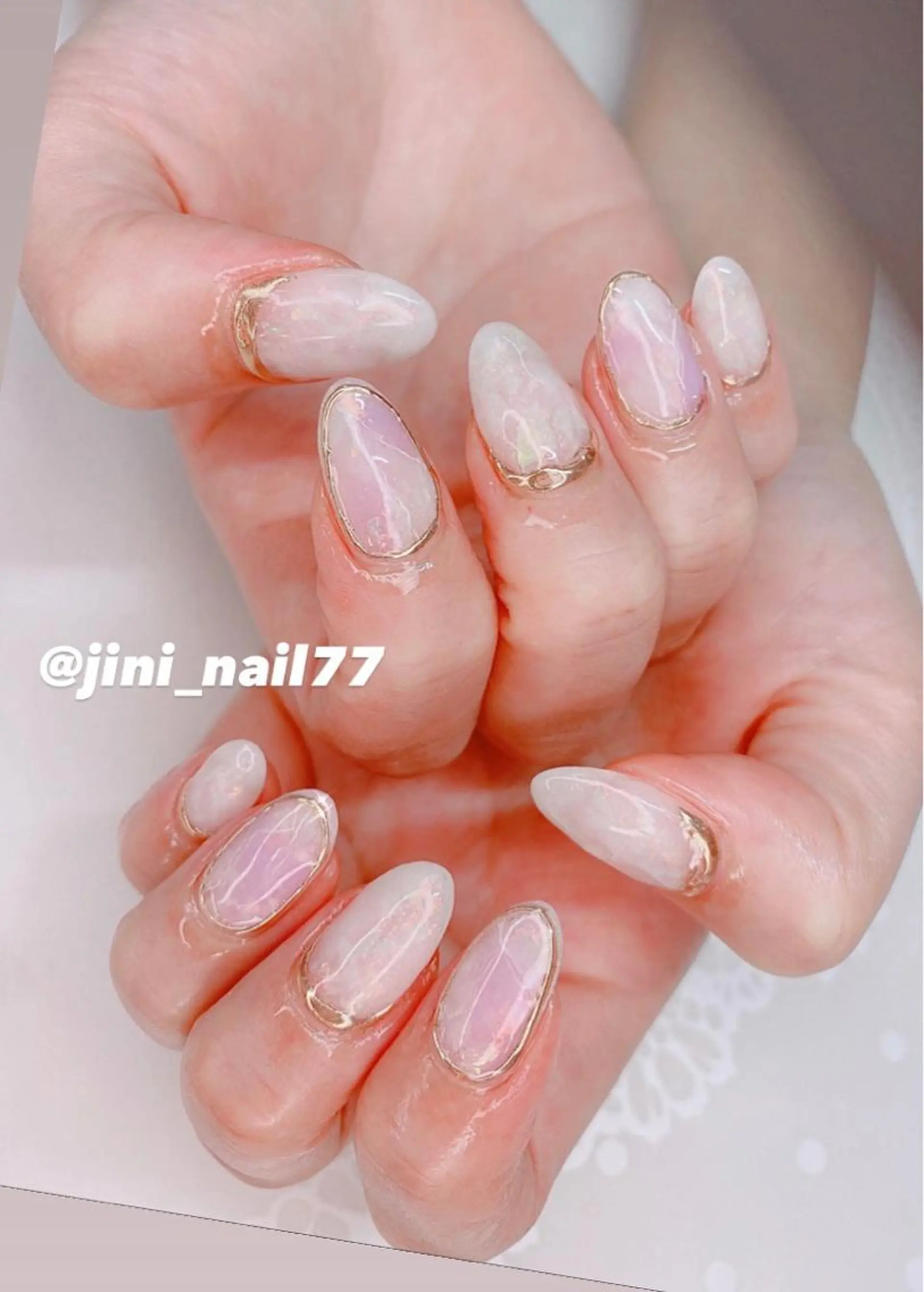 ネイル ハンドネイル JINI NAIL所属・ジニ ネイルのネイルデザイン