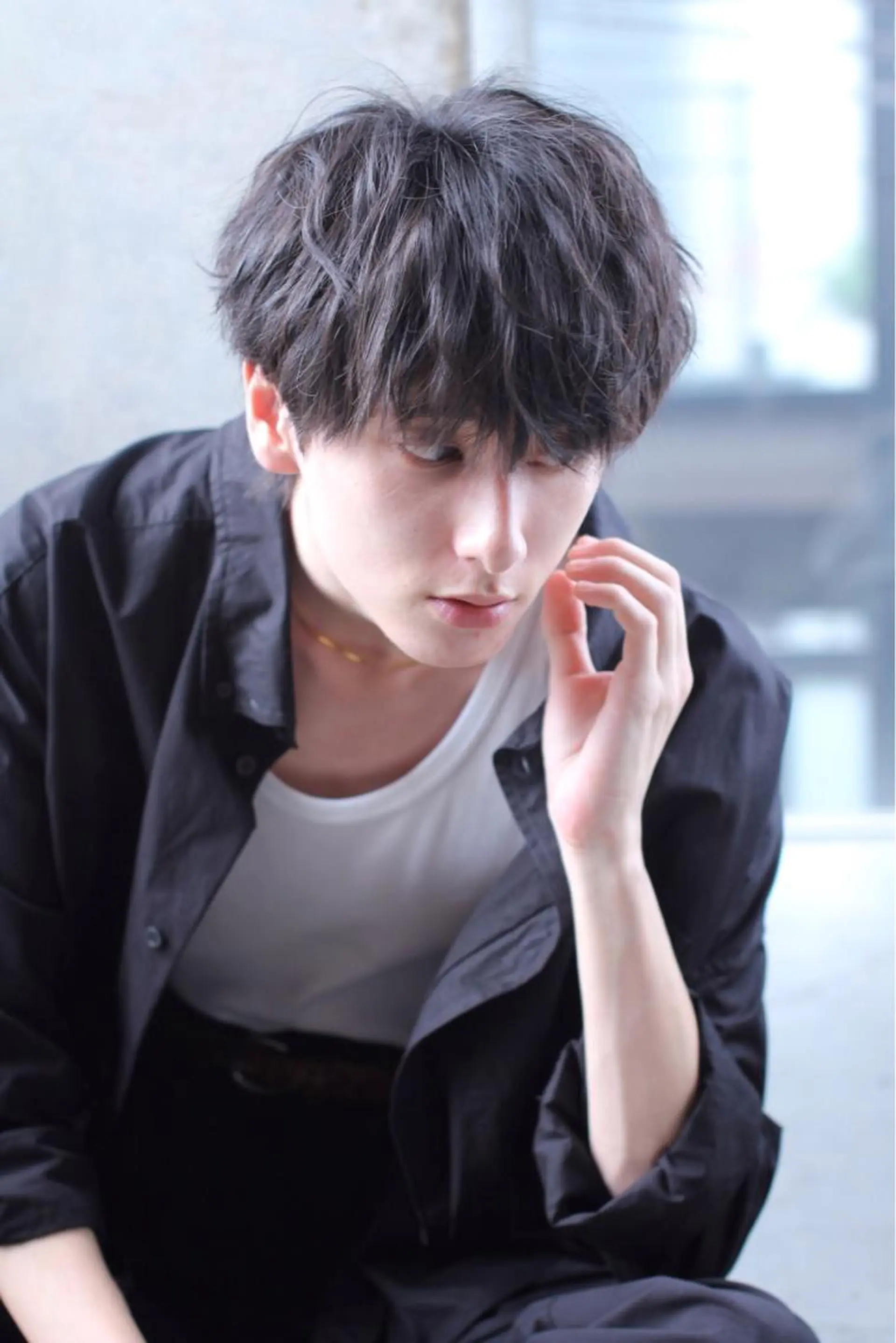 メンズ メンズ韓国風 メンズパーマ カット パーマ トリートメント 【メンズ特化】 ムネカタ アキトのヘアスタイル