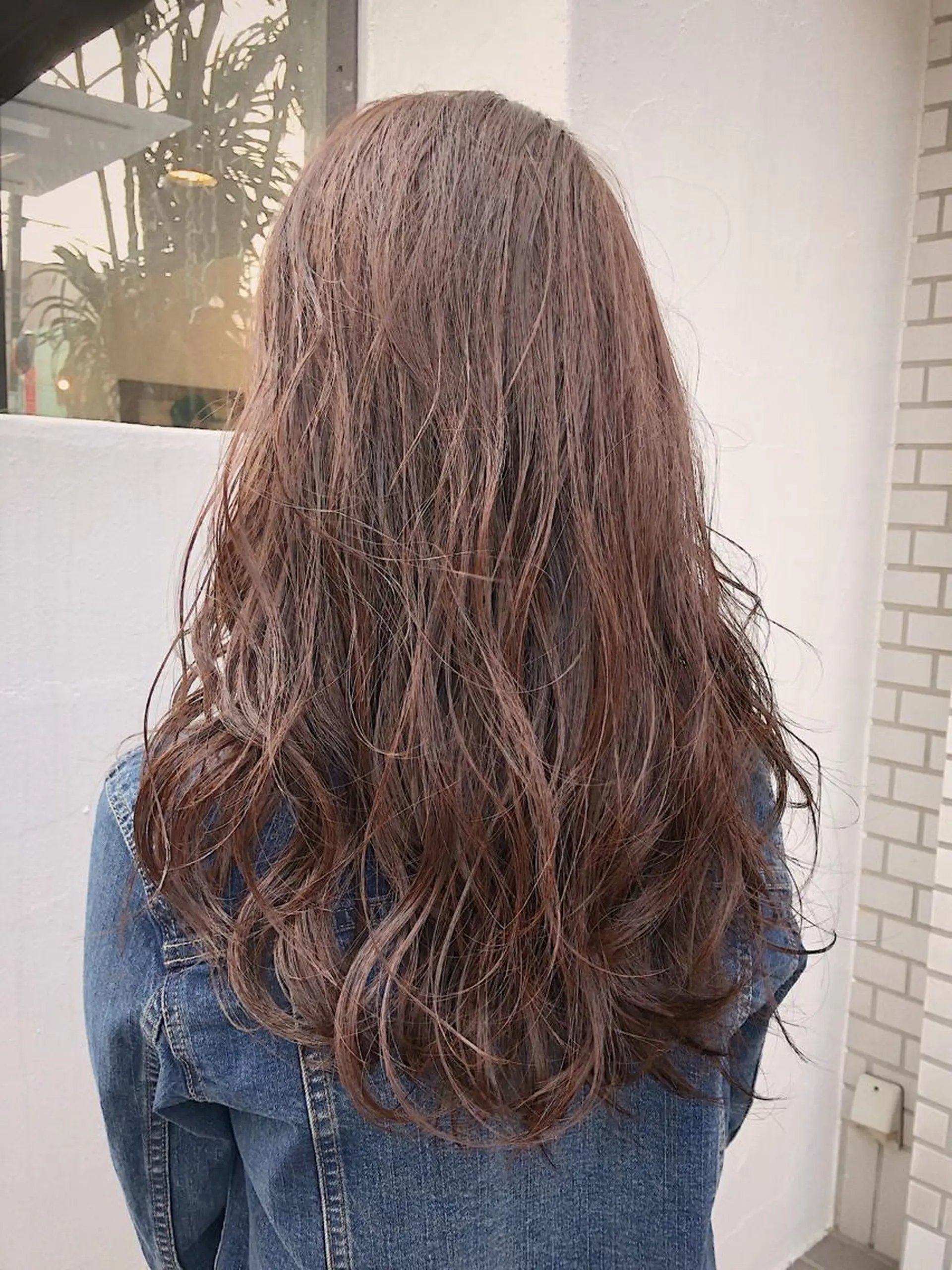 ミディアム カラー ベージュカラー ココアベージュ ハイライトカラー ハイライト カットが得意 🫧ショートボブ🫧のヘアスタイル