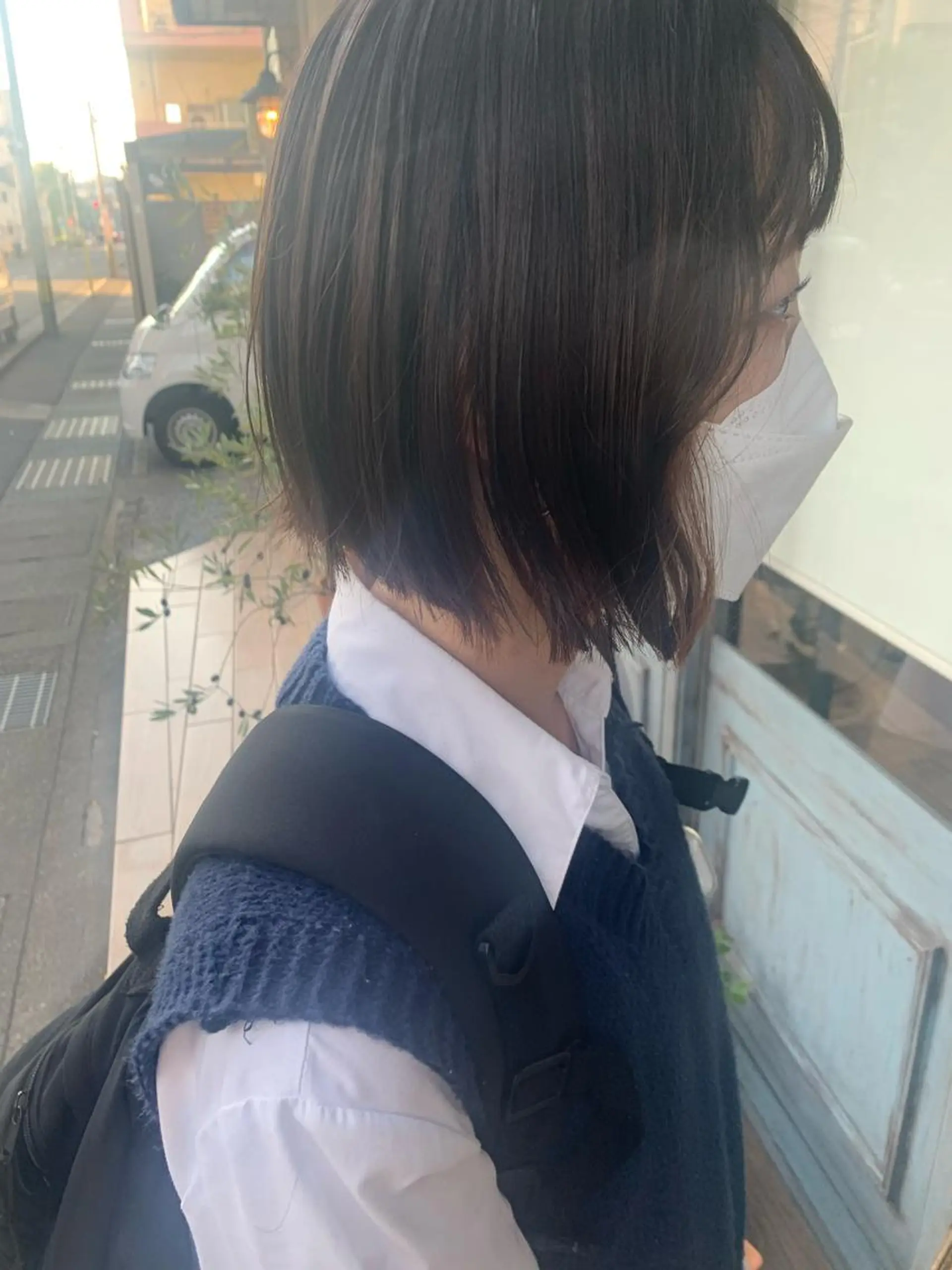 ショート カット ヘアカラー トリートメント HARE 川崎晴佳のヘアスタイル