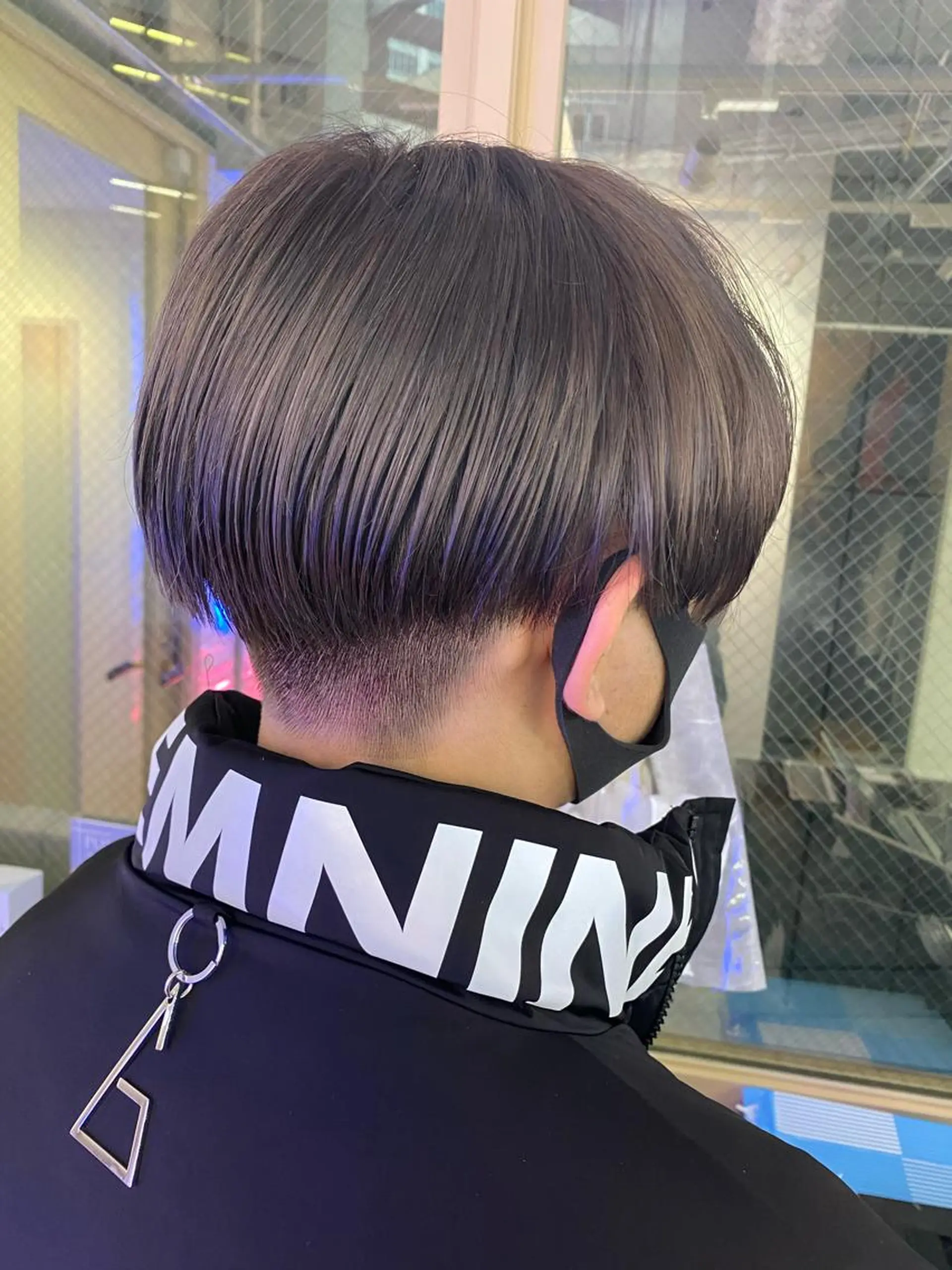 ショート カラー メンズ メンズハイトーン アディクシーカラー ハイトーンカラー grow所属・🧡YUKA🧡 渋谷/プルエクステのヘアスタイル