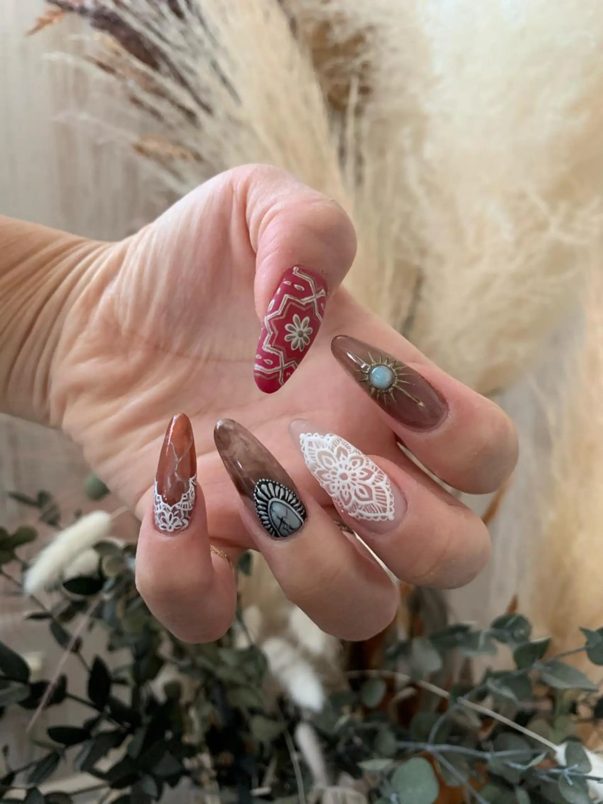ネイル アートネイル Nailsalon E's cafeのネイルデザイン