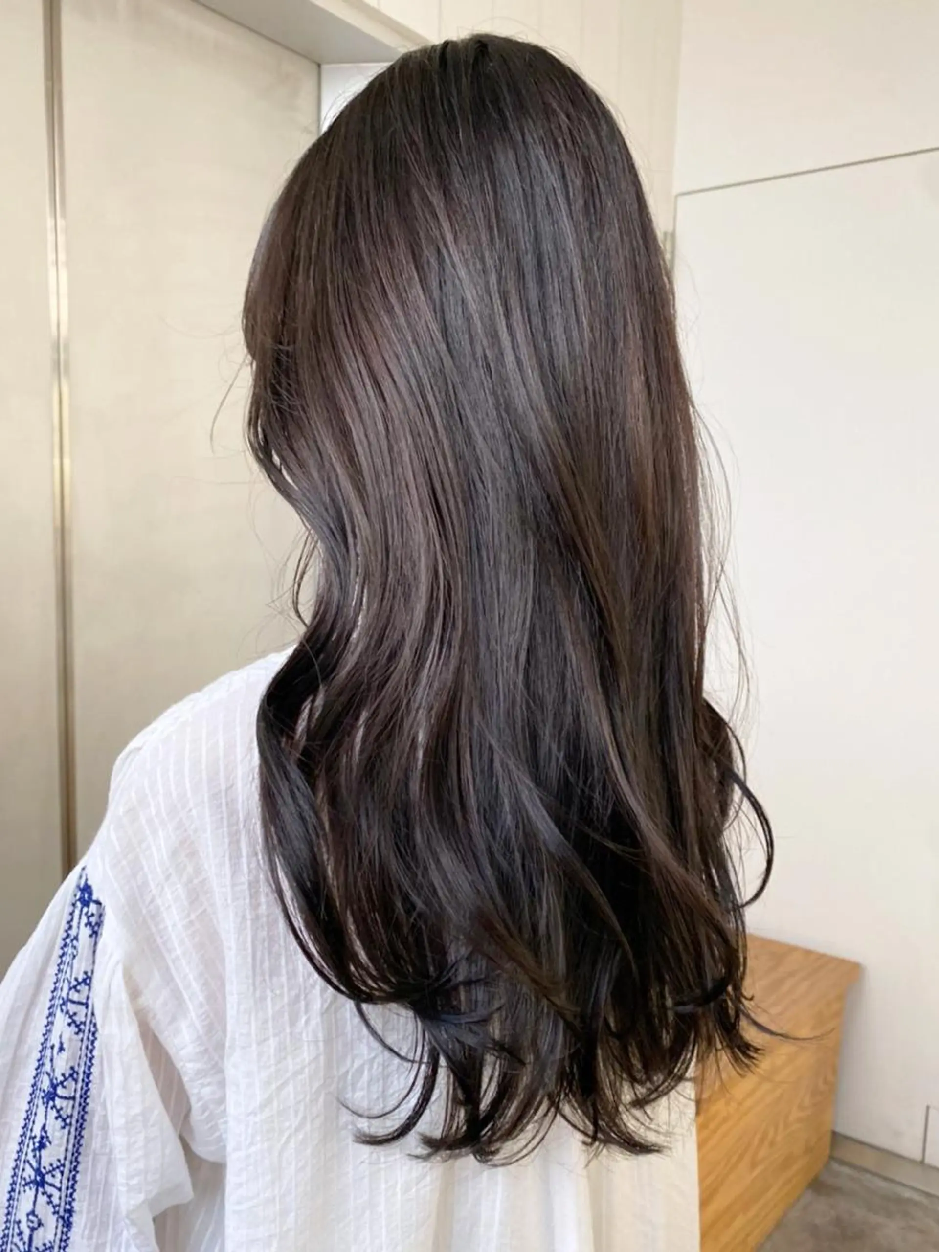 カラー パーマ ヘアアレンジ ラベンダーカラー ラベンダーグレー ITbyALBUM 浦和店のヘアスタイル