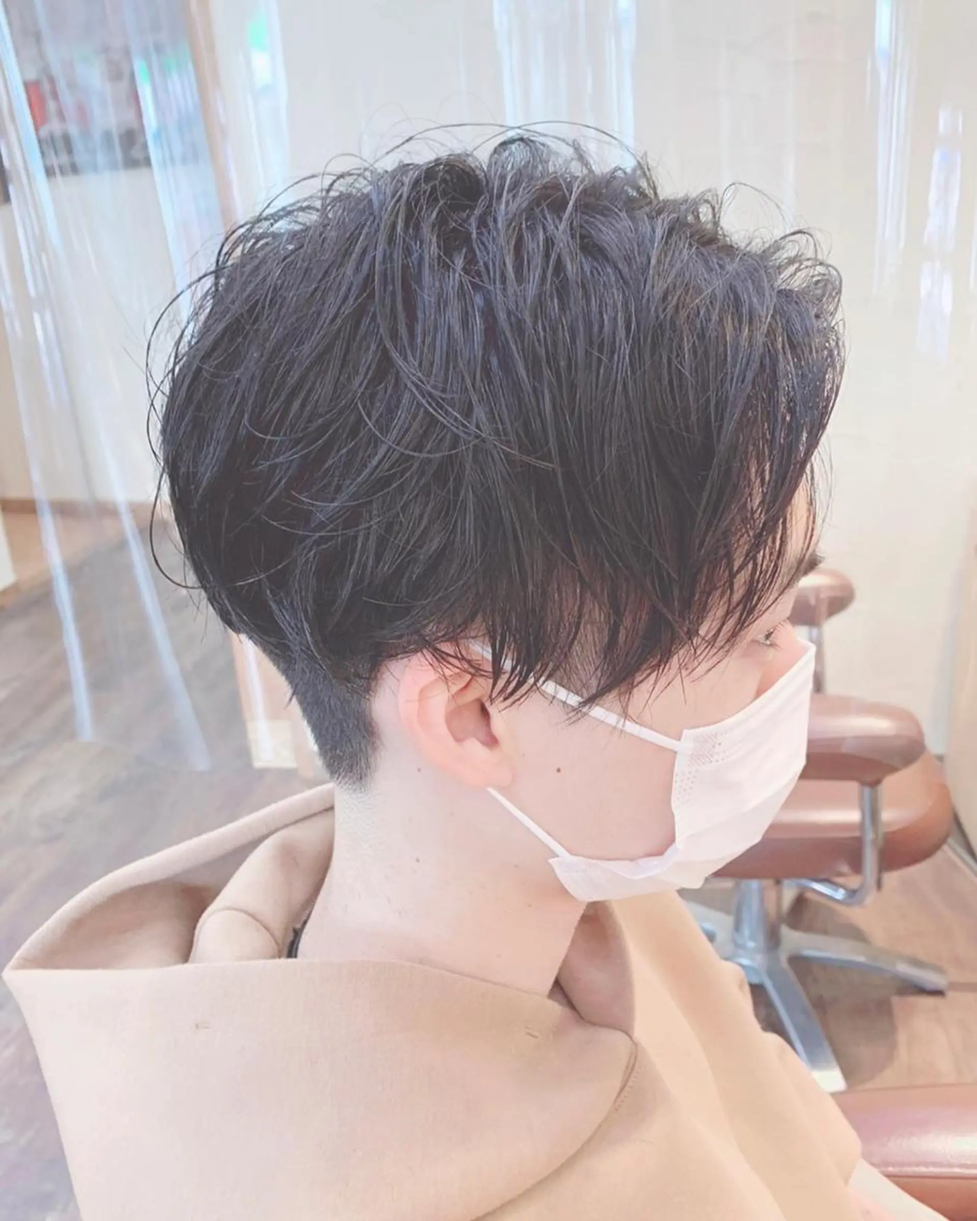 ショート カラー メンズ 学生（メンズ向け） メンズショート ツーブロック 外国人風カラー 学生 🌿ヤマグチ ユウキ🌿のヘアスタイル