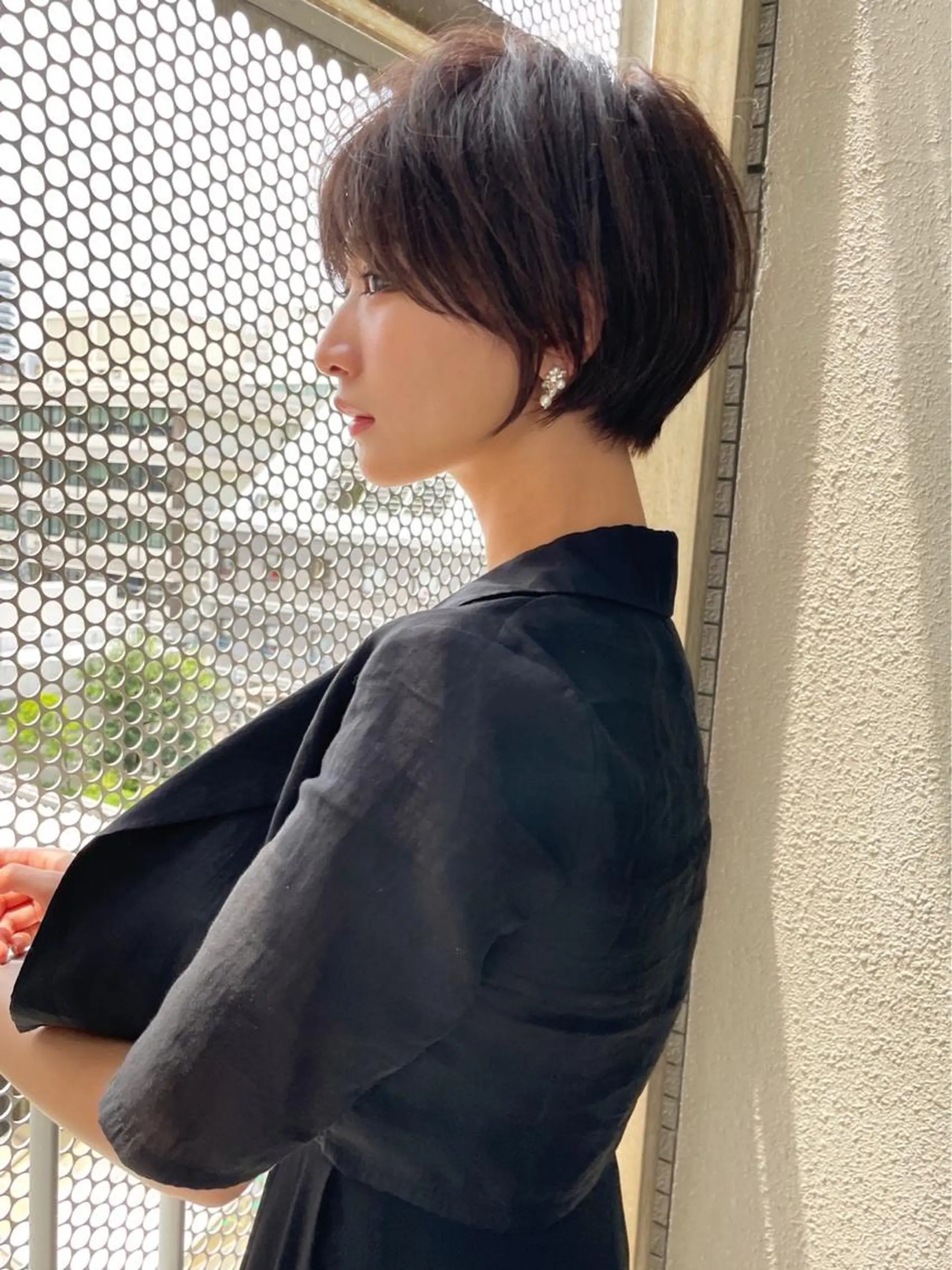 ショート 💛うる艶ハイトーン LEON💛のヘアスタイル