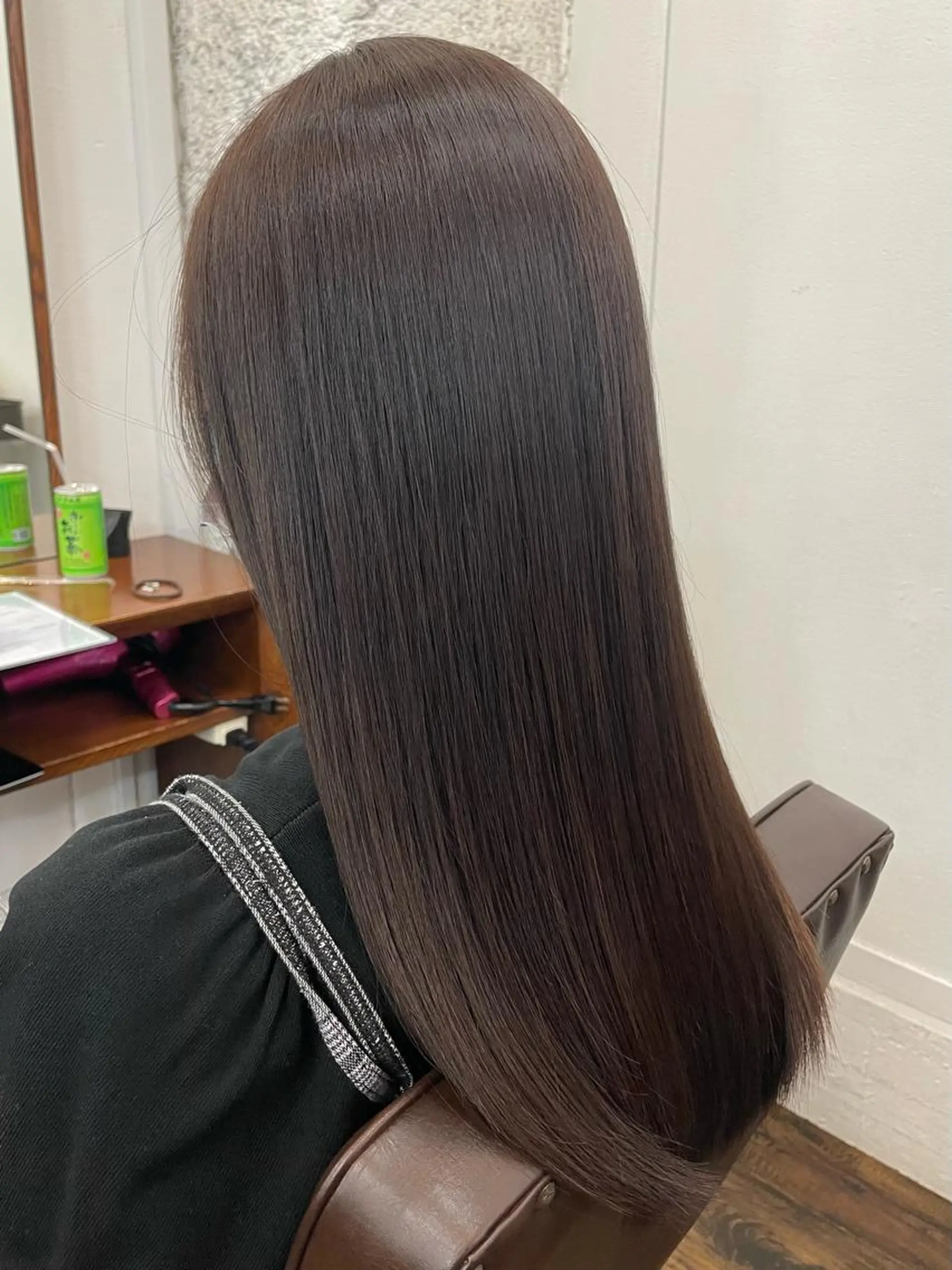 ロング カット 縮毛矯正 トリートメント ツヤ美髪💐 髪質改善/高山愛来のヘアスタイル