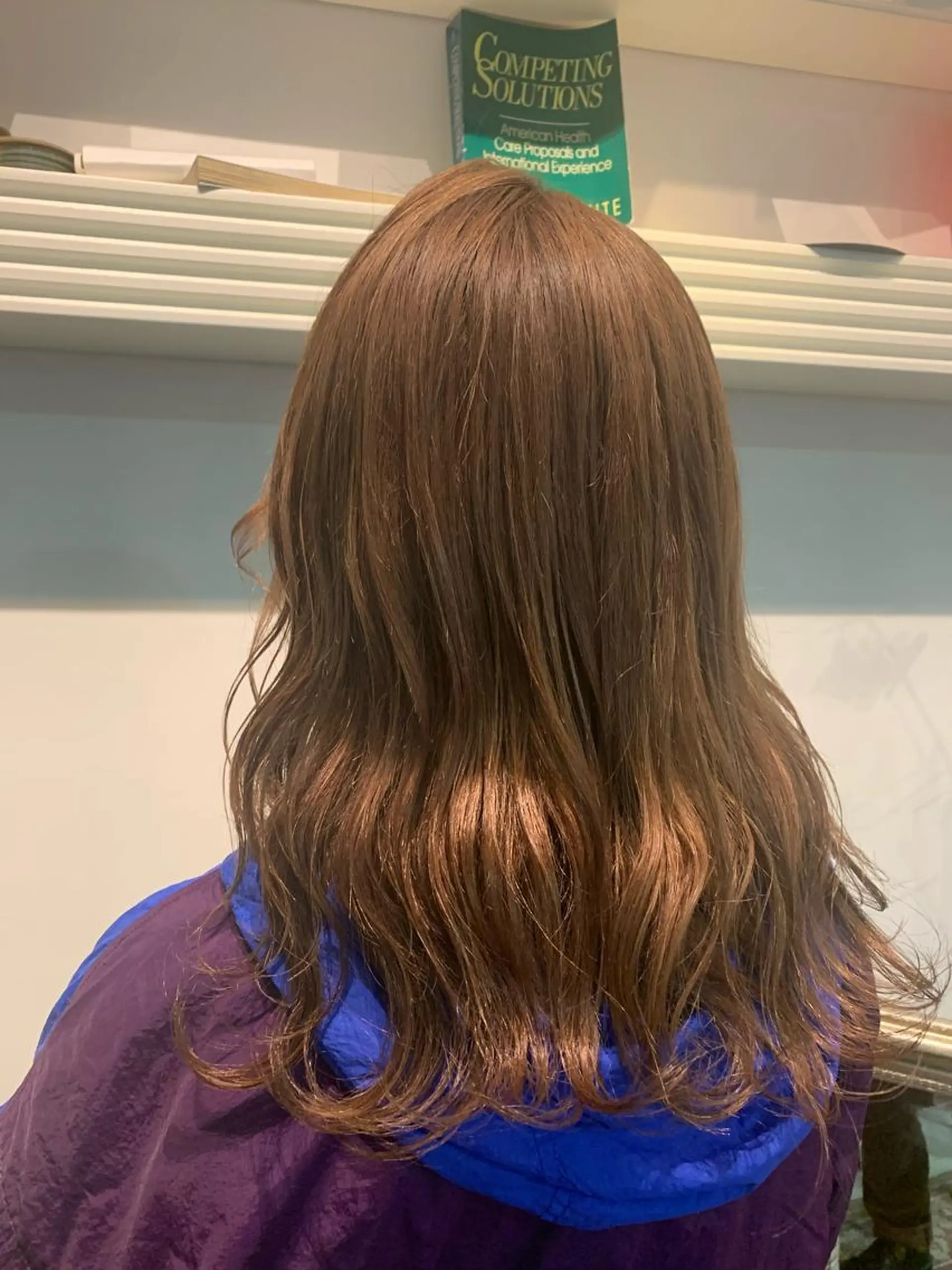 セミロング アッシュ カット ヘアカラー トリートメント ヘッドスパ ヘアセット 山口 竣也のヘアスタイル