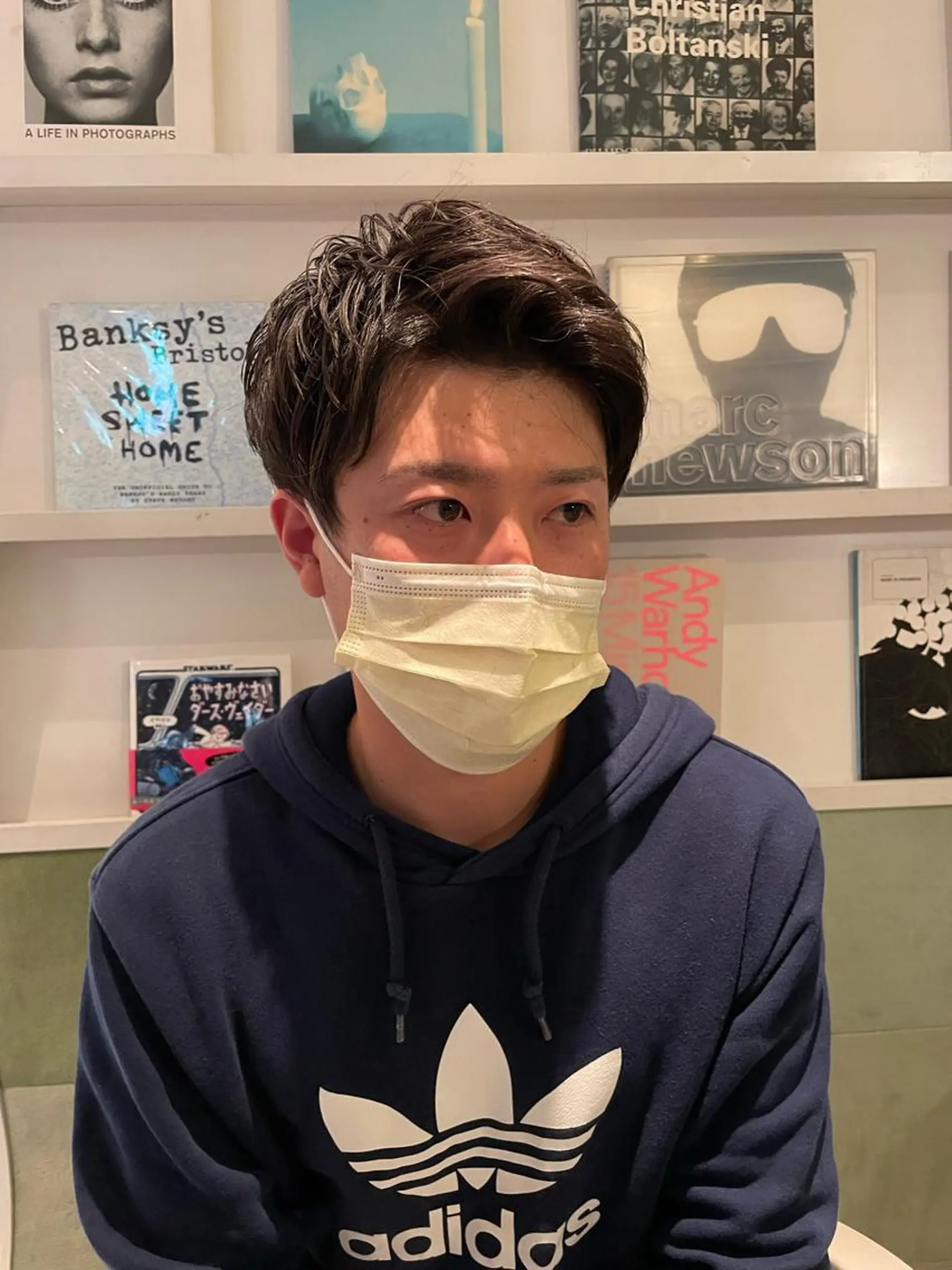 ショート メンズ アップバング 刈り上げ 塚田 銀太のヘアスタイル