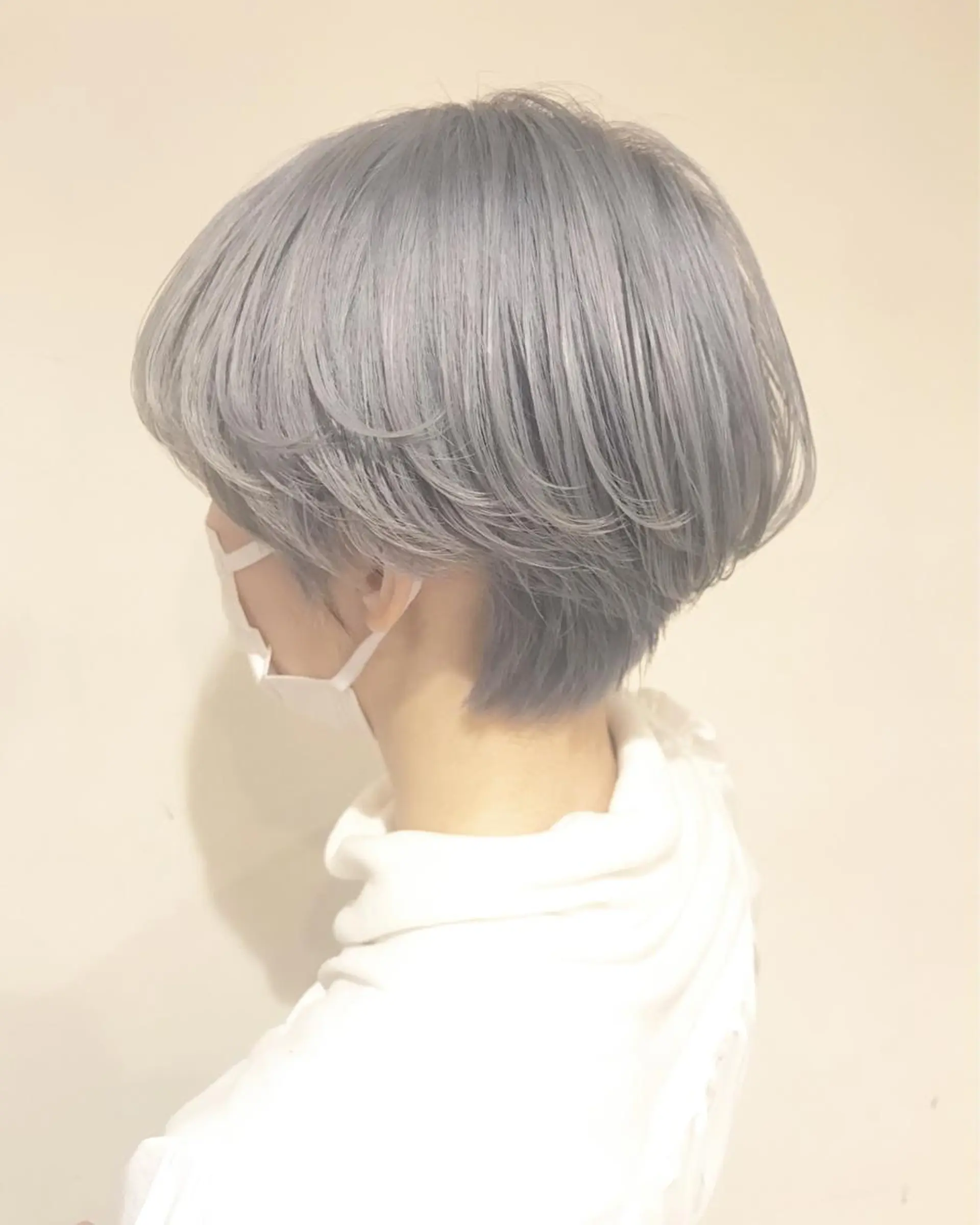 ショート カラー レイヤー＆ブリーチ 職人✂︎藤澤一成😊のヘアスタイル
