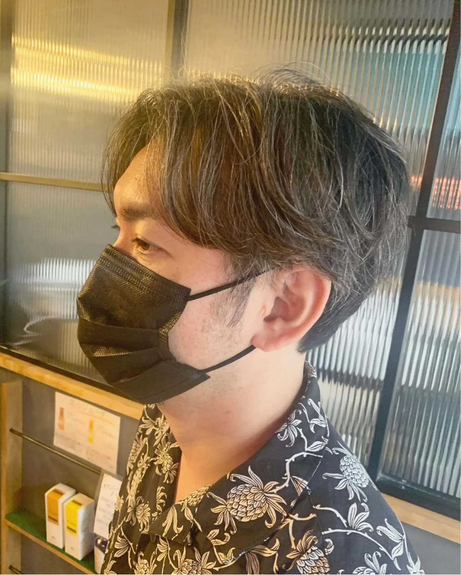 メンズ eyesburg W/est所属・ショートボブ 村上のヘアスタイル