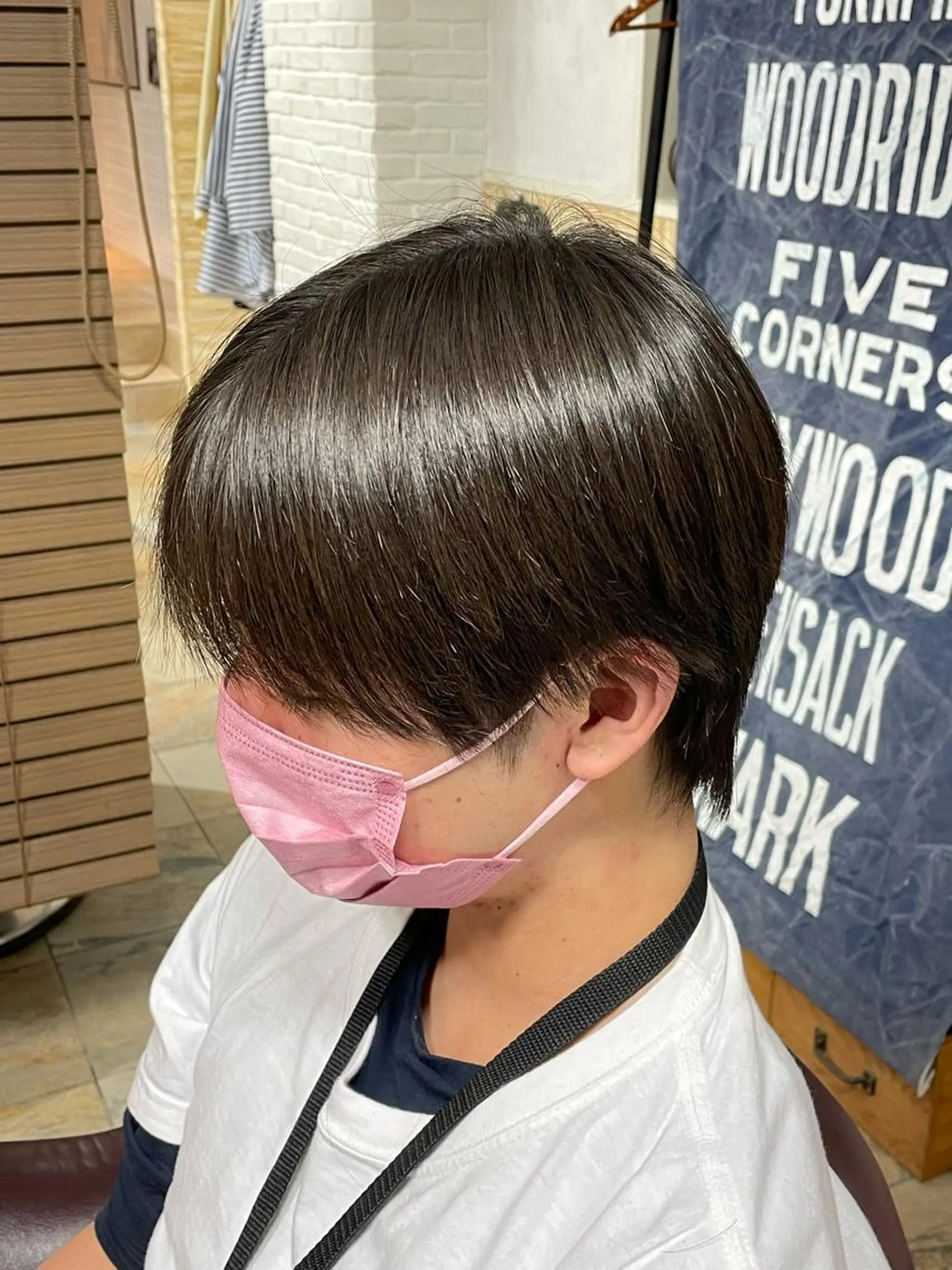 メンズ メンズウルフカット ウルフカット カット 榎戸 怜真のヘアスタイル