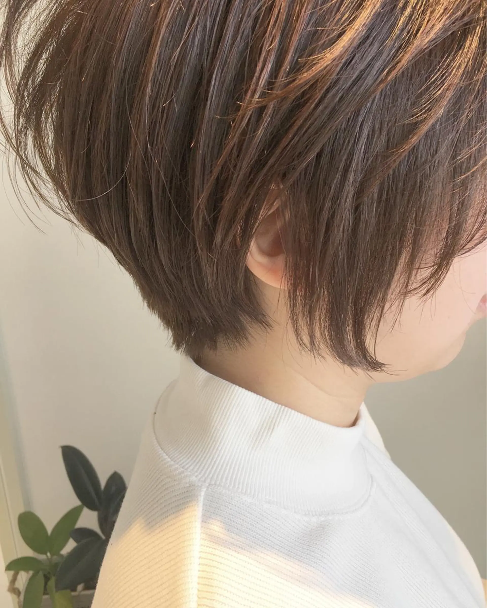 ショート カラー パーマ 鶴岡で縮毛矯正なら お任せ！ハヤシナオミのヘアスタイル