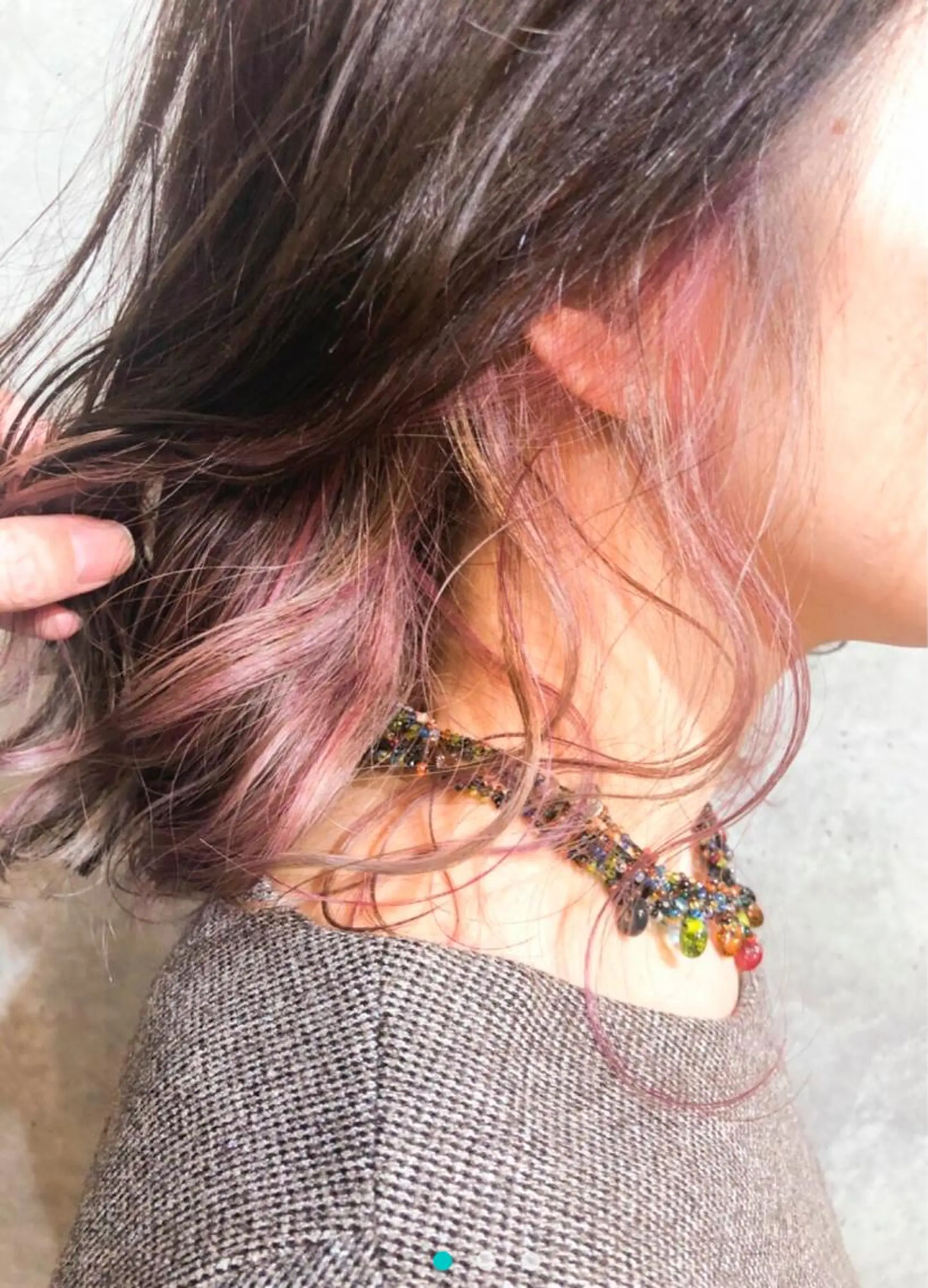 セミロング カラー WISTERIA ANNEX 銀座【ウィステリア アネックス】所属・髪質改善 スペシャリストのヘアスタイル