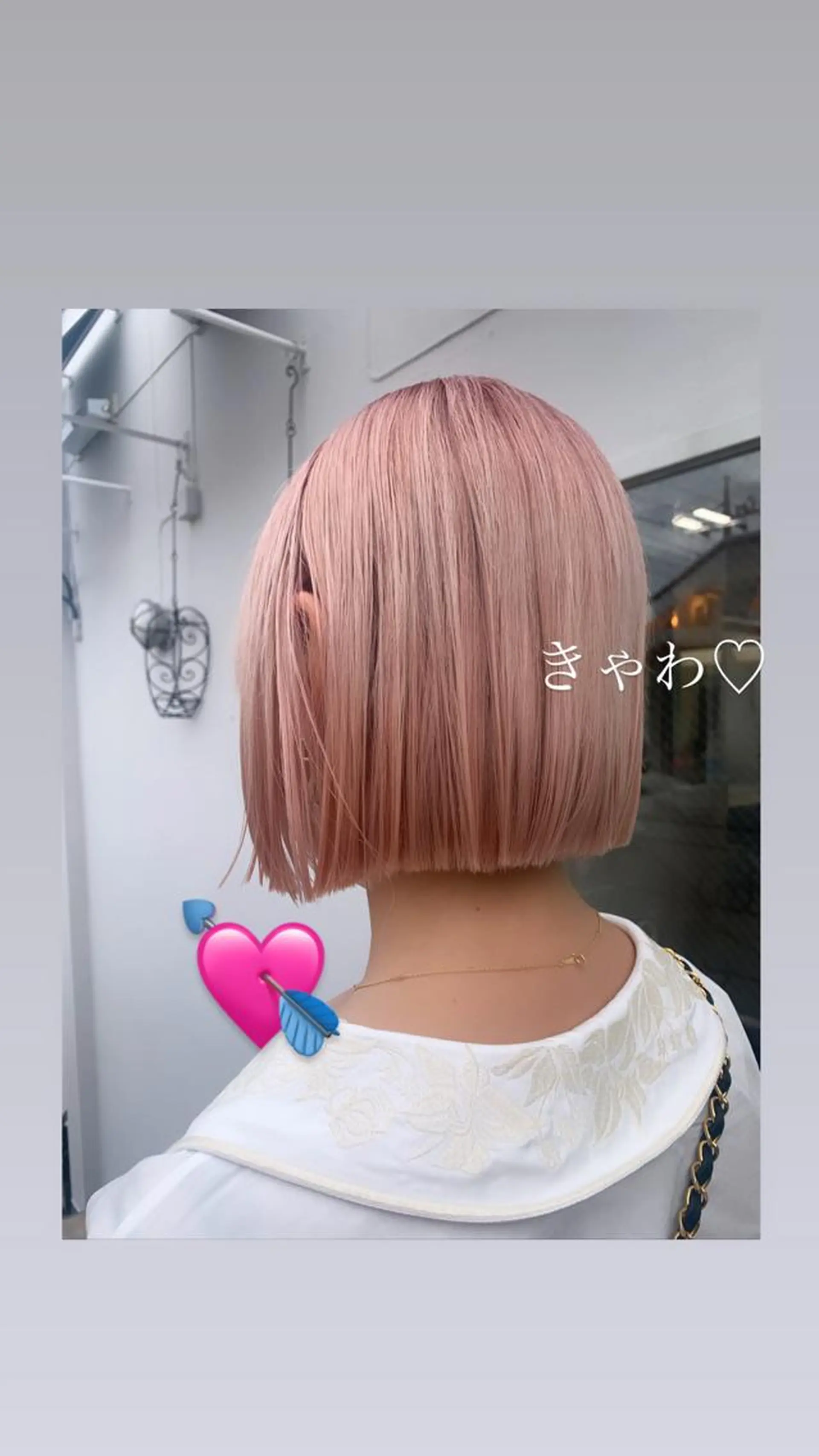ショート カラー カット ヘアカラー トリートメント 平 ちひろのヘアスタイル
