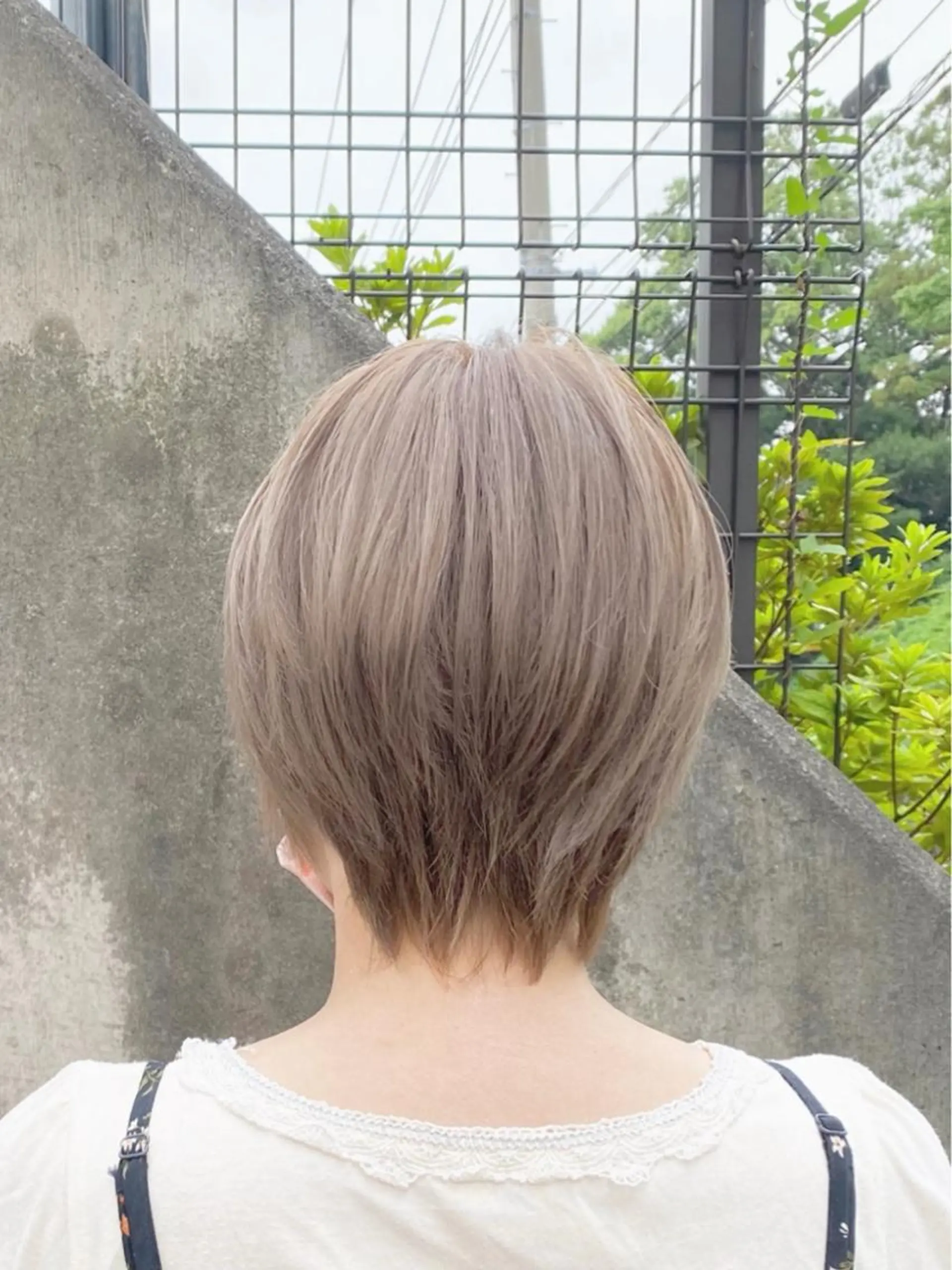 ショート ヘアカラー トリートメント motel所属・モデルや芸能人も通う ✨マンツーマンサロンのヘアスタイル