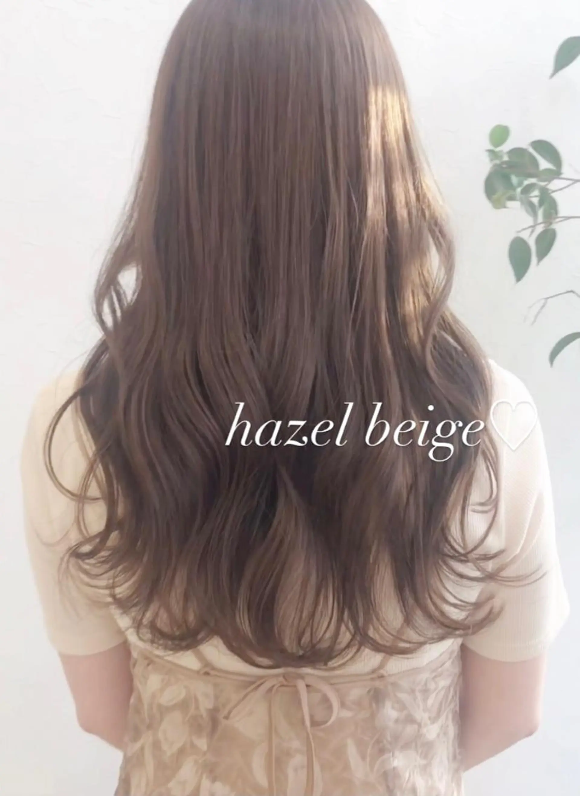 ロング カラー nakahara madokaのヘアスタイル