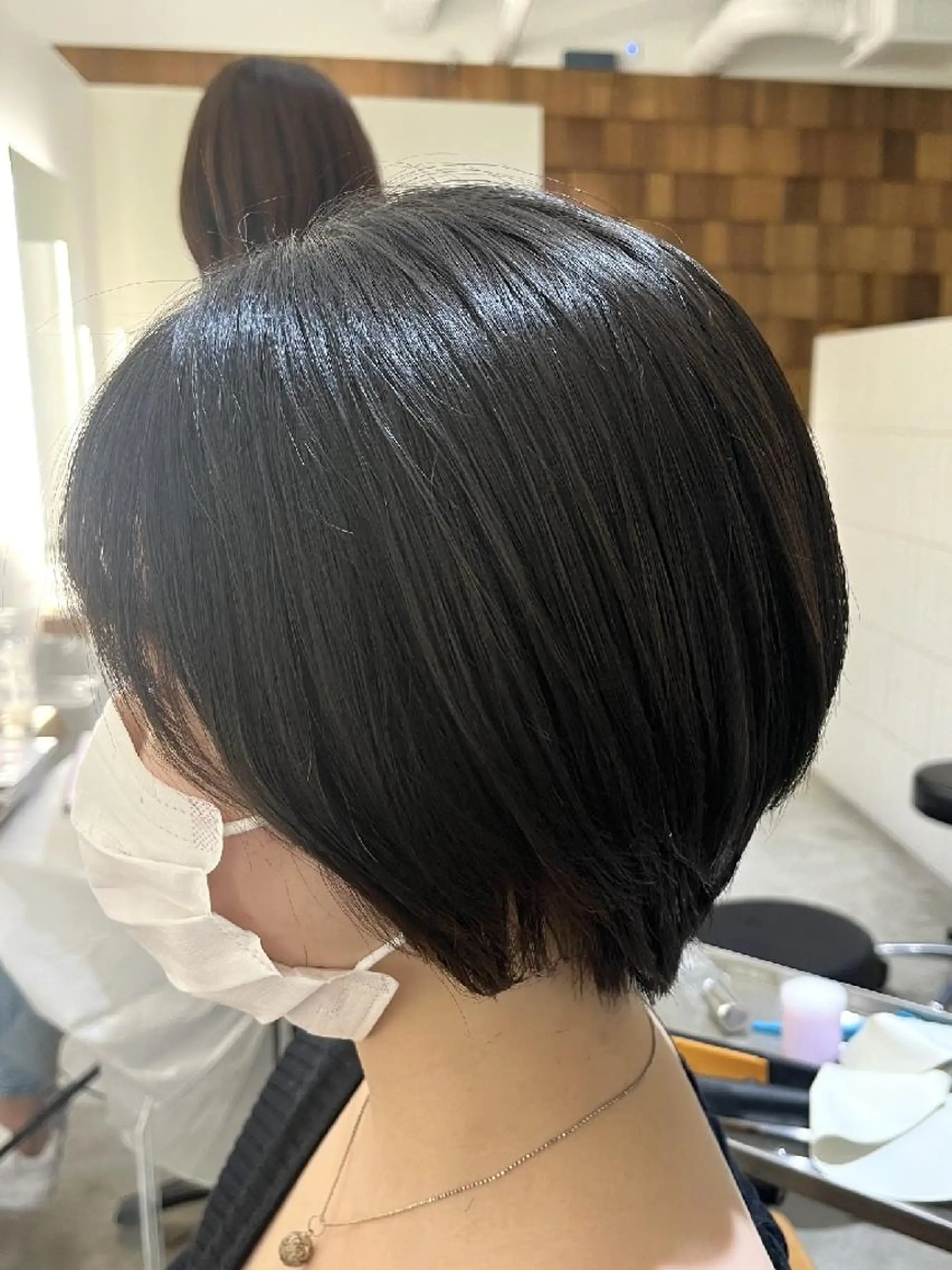 ショート 丸みショート ショートヘア 中野渡 真利那のヘアスタイル