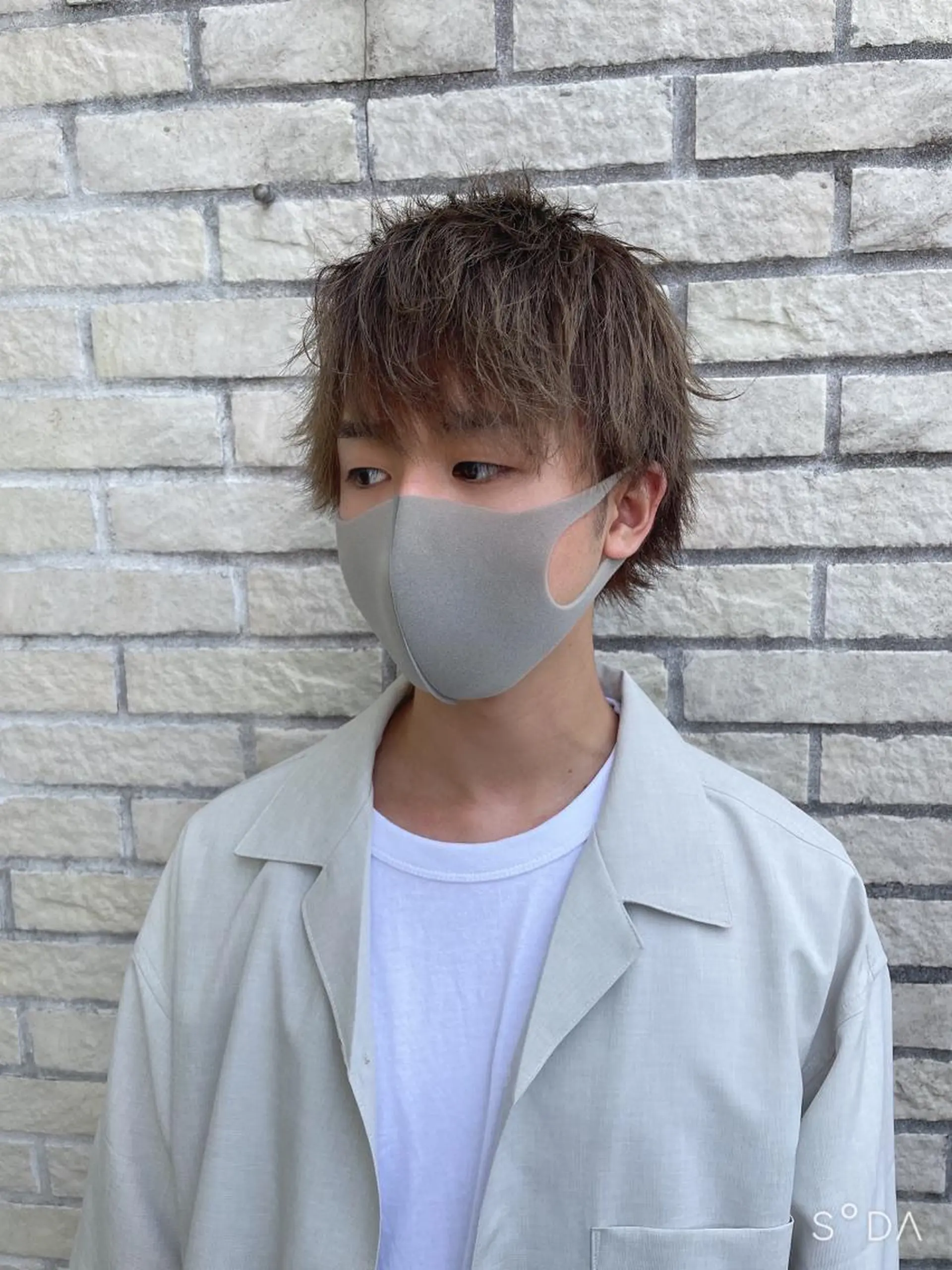 ショート メンズ 🪞髪質改善カラー× レイヤー河村真聖🪞のヘアスタイル