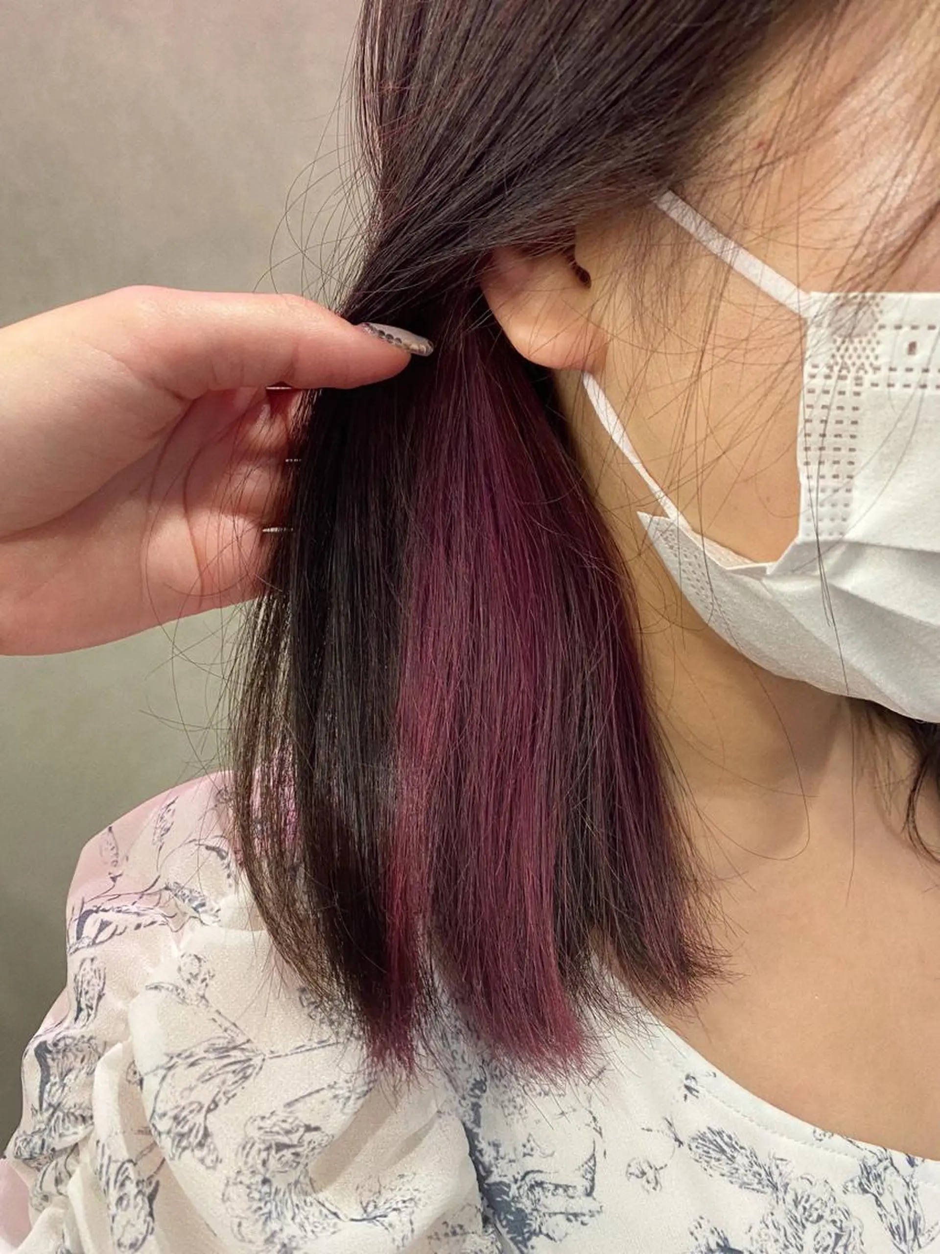 ミディアム カラー 🕶️佐藤 海李🐏のヘアスタイル