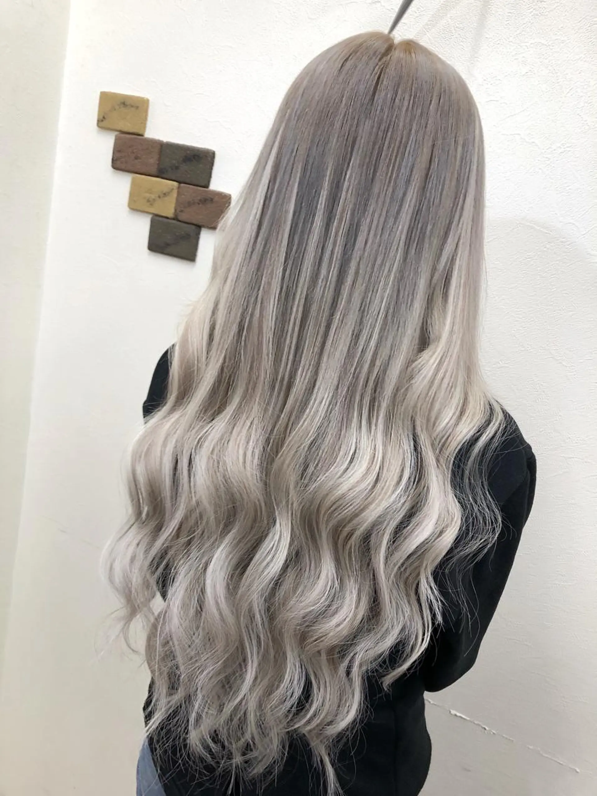 ロング カラー ヘアカラー トリートメント エクステ KEISUKE/カラ ー🐶シールエクステのヘアスタイル