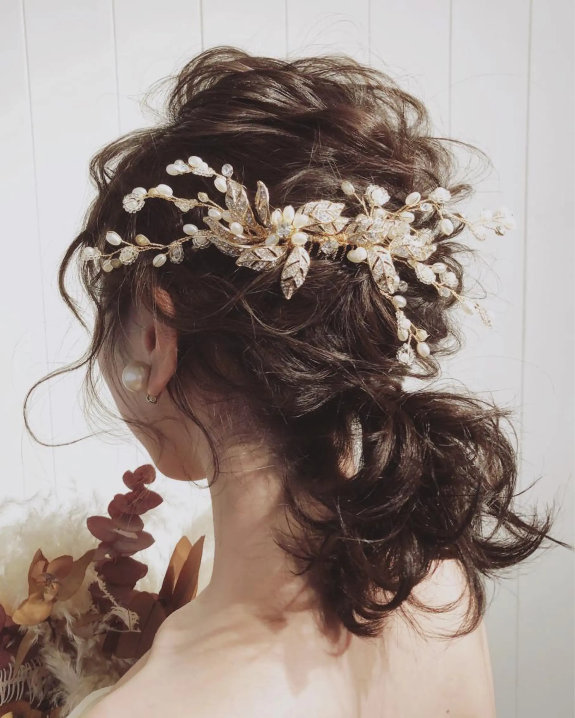 ヘアアレンジ 結婚式・ブライダル ヘアセット あんざき みわのその他イメージ