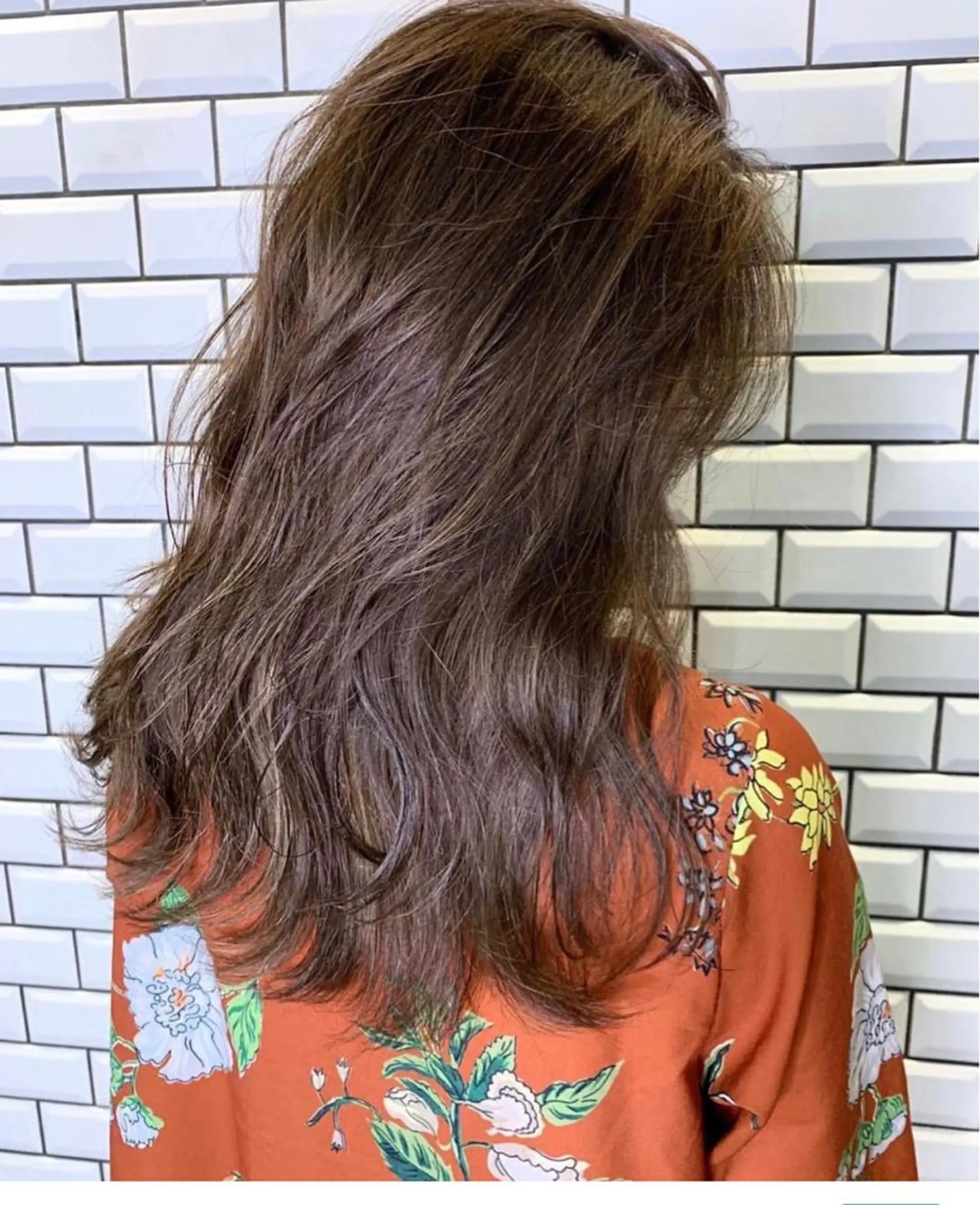 ロング カラー ベージュカラー ブラウンカラー マットブラウン ミルクティーベージュ 🌿店長　清水ひとみのヘアスタイル