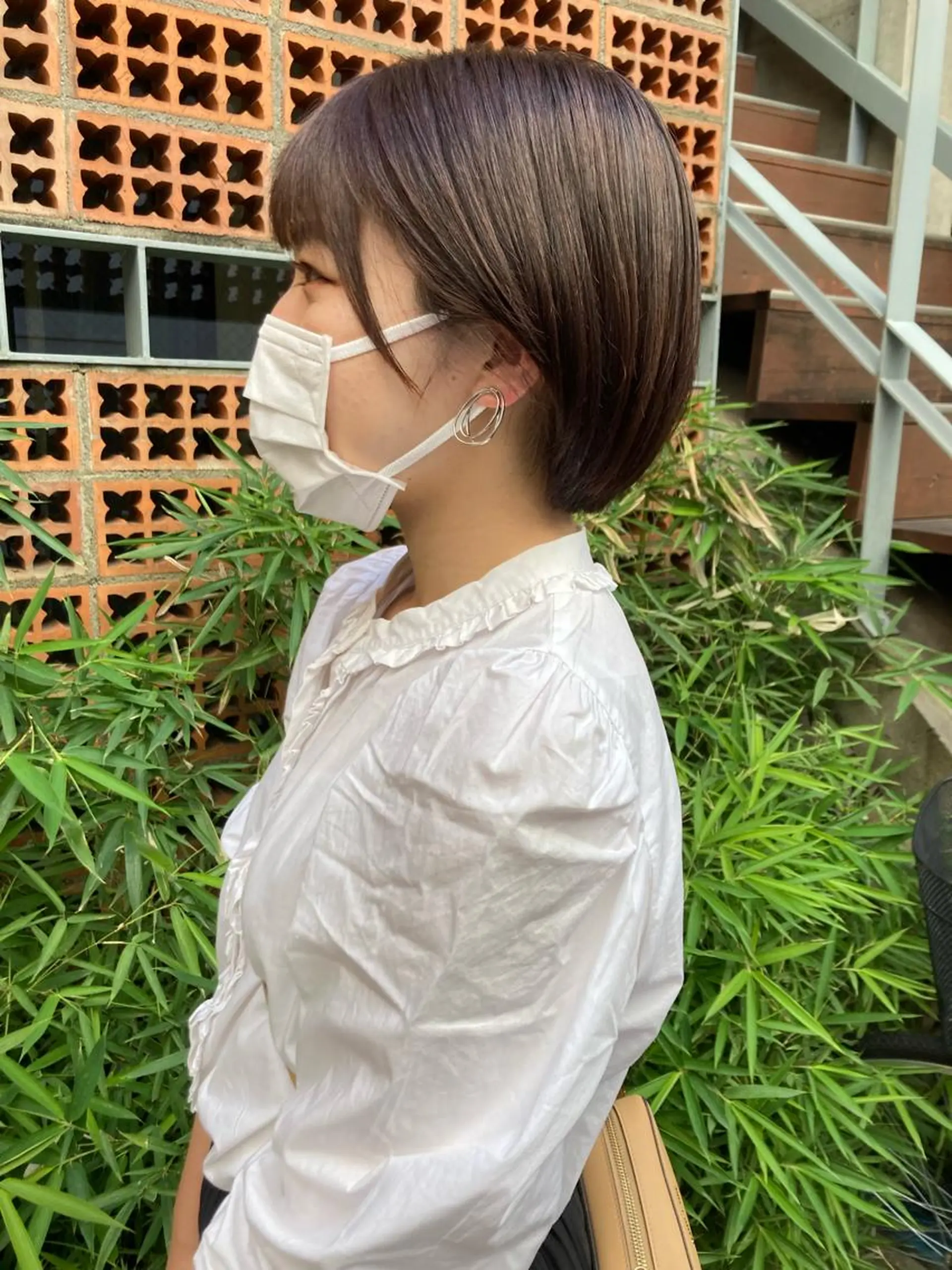 ショート ロングパーマ木村 ボブパーマのヘアスタイル