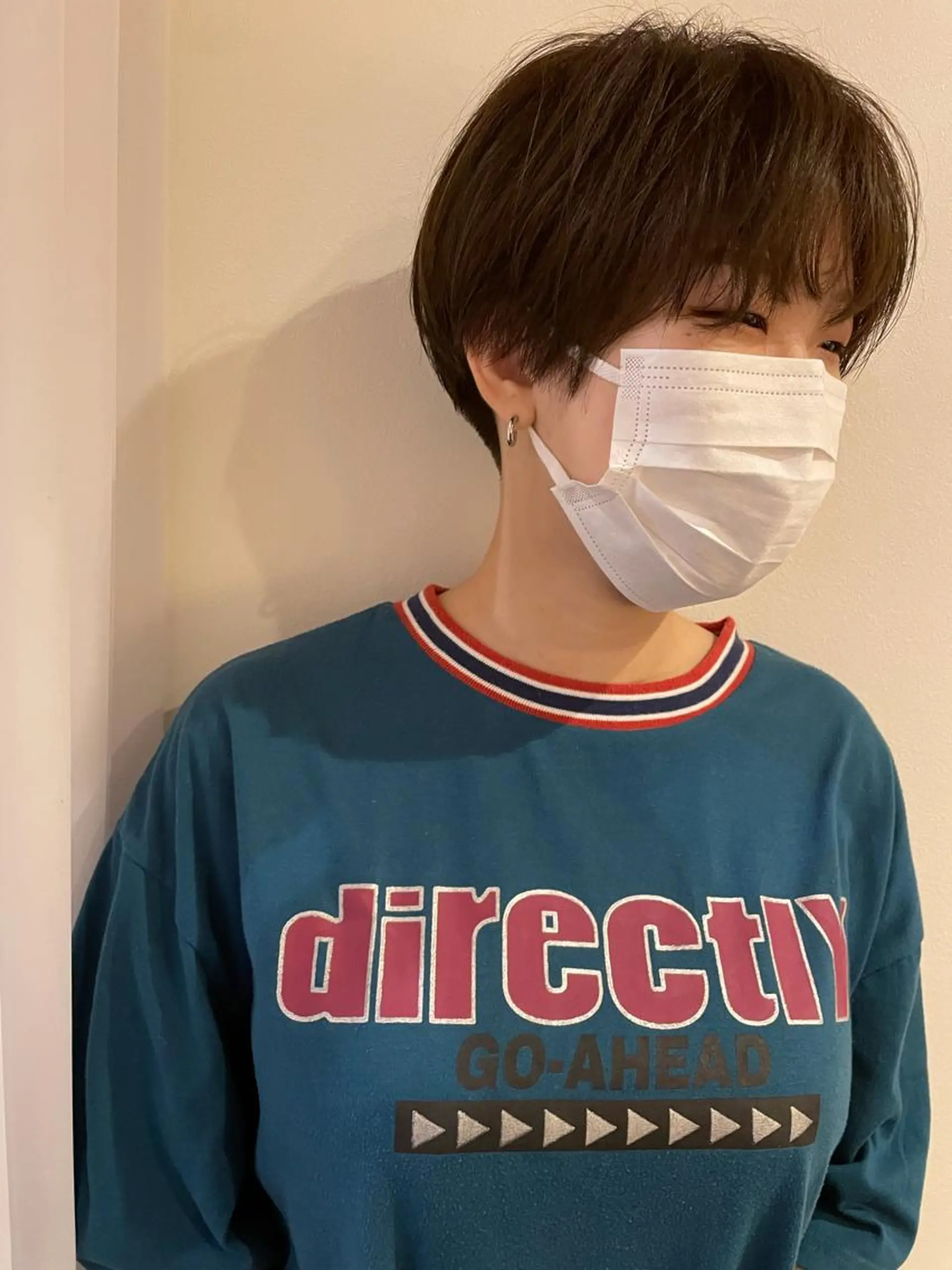 ショート カット 藤井 みなみのヘアスタイル