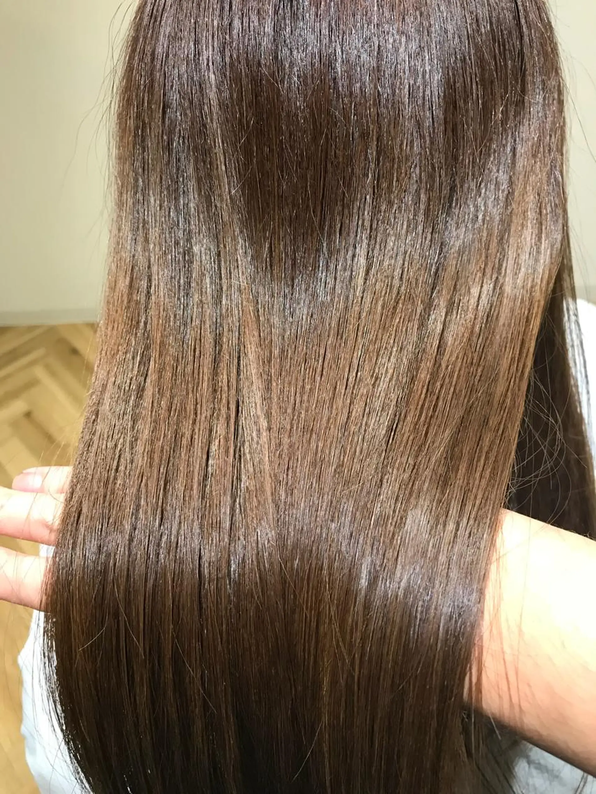 セミロング 縮毛矯正専門 ゆうぞうのヘアスタイル