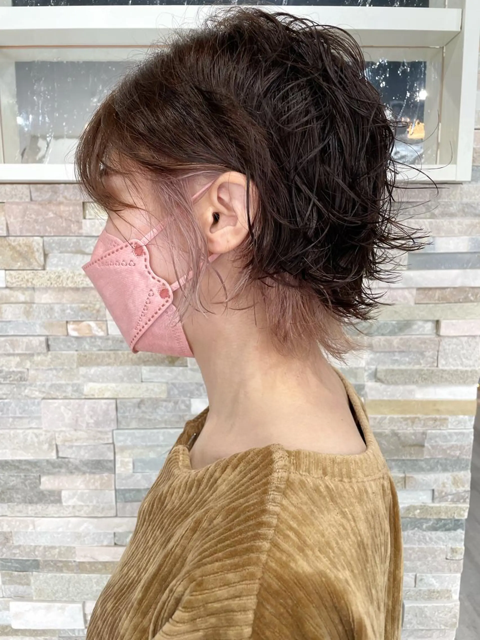 ミディアム カラー ベージュカラー インナーカラー ピンクカラー ピンクベージュ ヘアカラー 🐶伊藤 弘夢🐶のその他イメージ