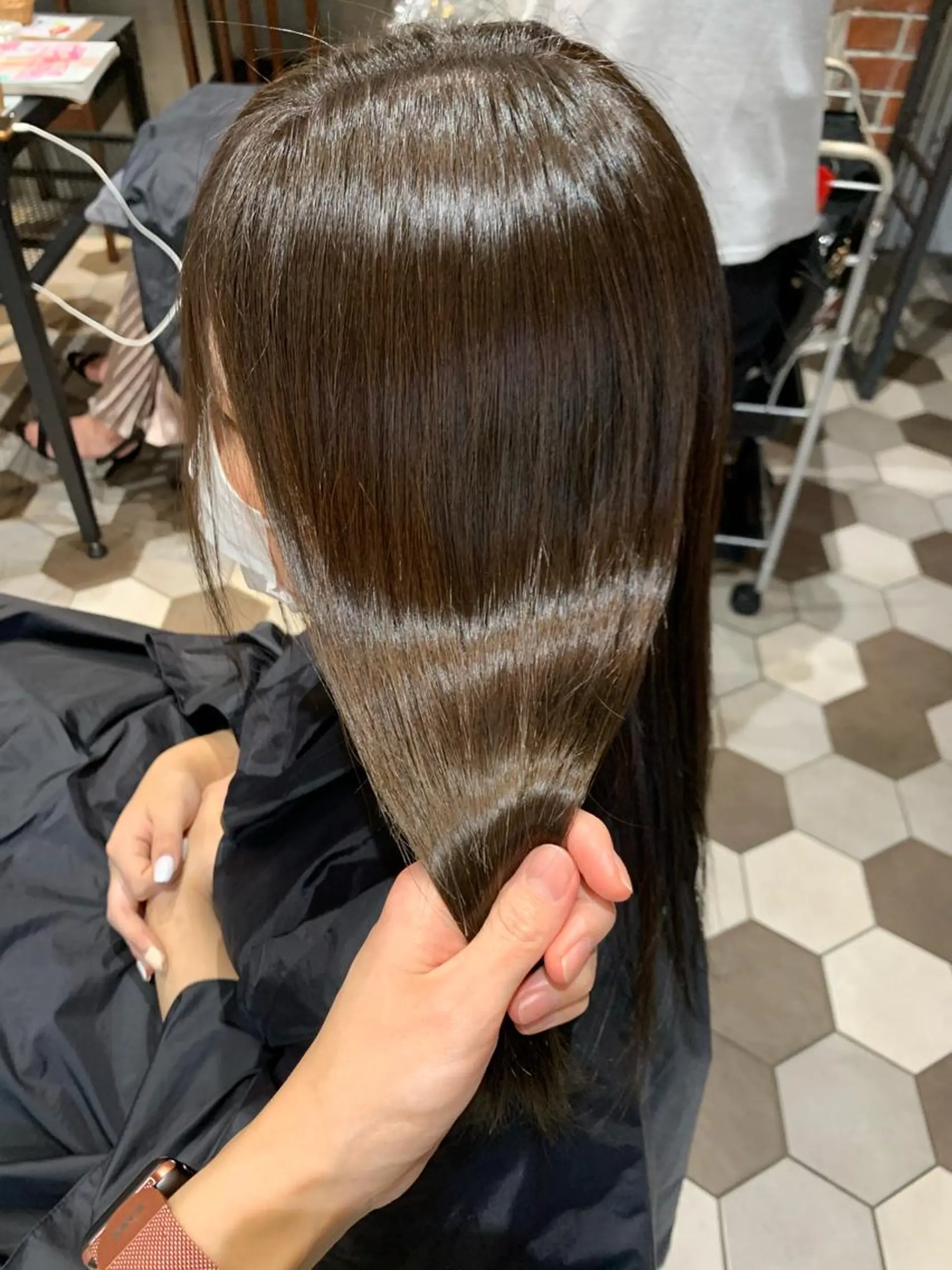 ロング カラー カット ヘアカラー 縮毛矯正 トリートメント 髪質改善支持率 No. 1✨mayuのヘアスタイル