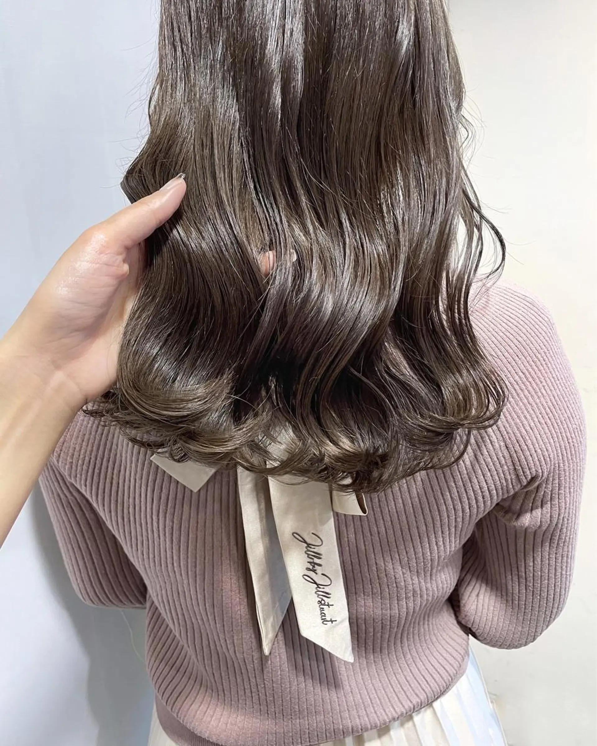 ミディアム カラー ヘアアレンジ ヘアカラー 徳永 実沙のヘアスタイル