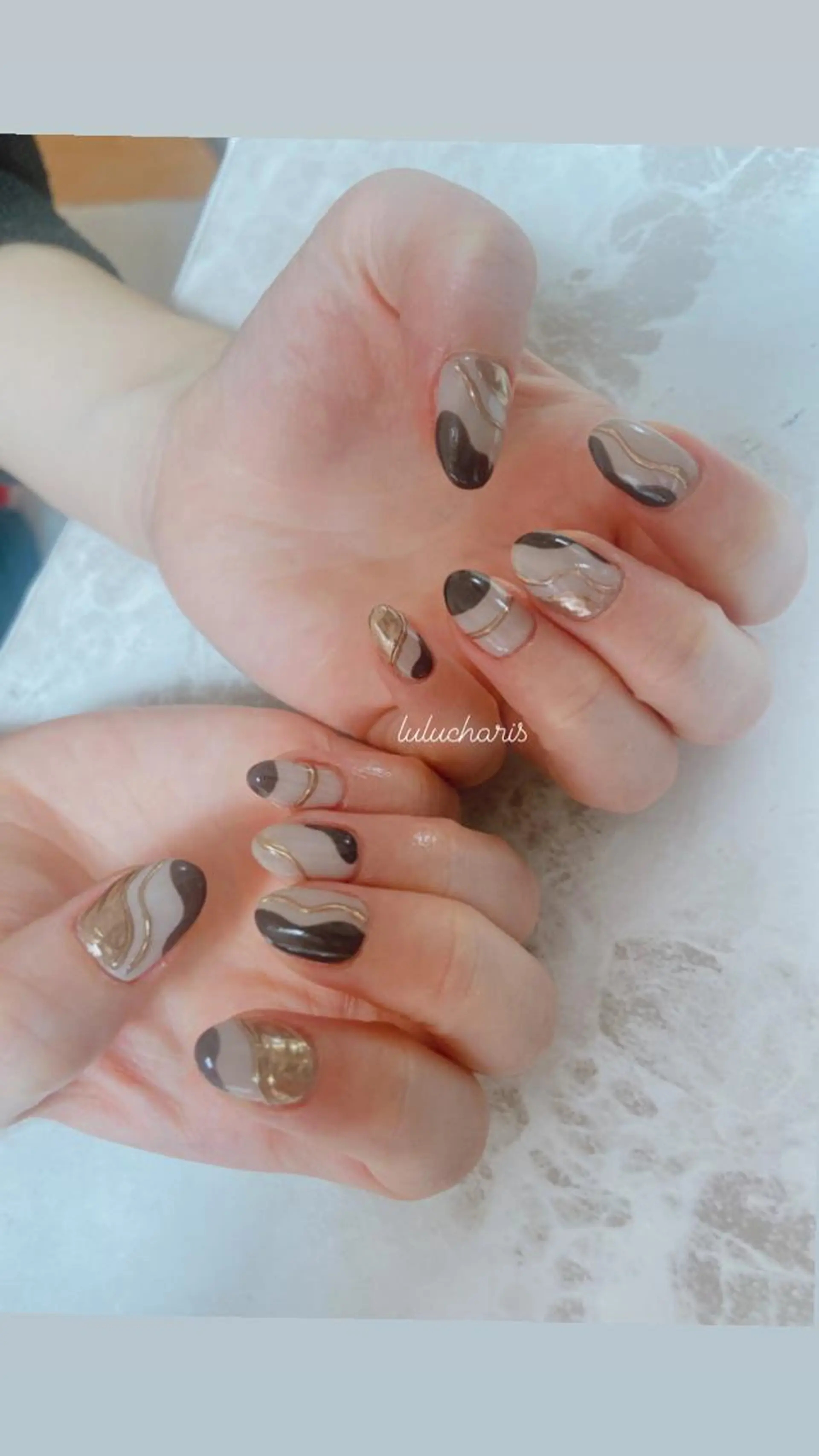 ネイル 持ち込み Lulu charisu所属・lulucharis nailのネイルデザイン