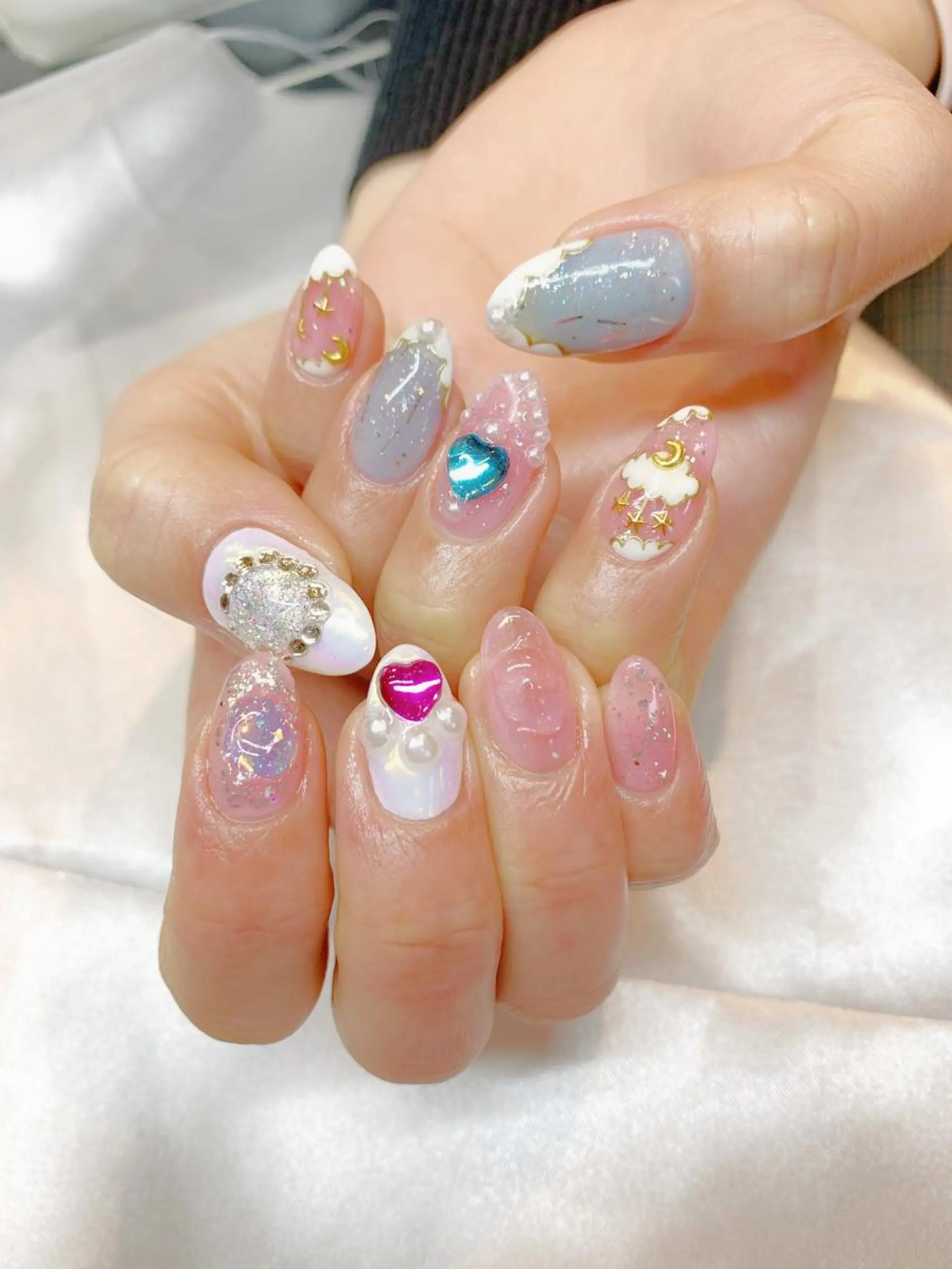 ネイル 持ち込み ハンドネイル glow_ nailのネイルデザイン