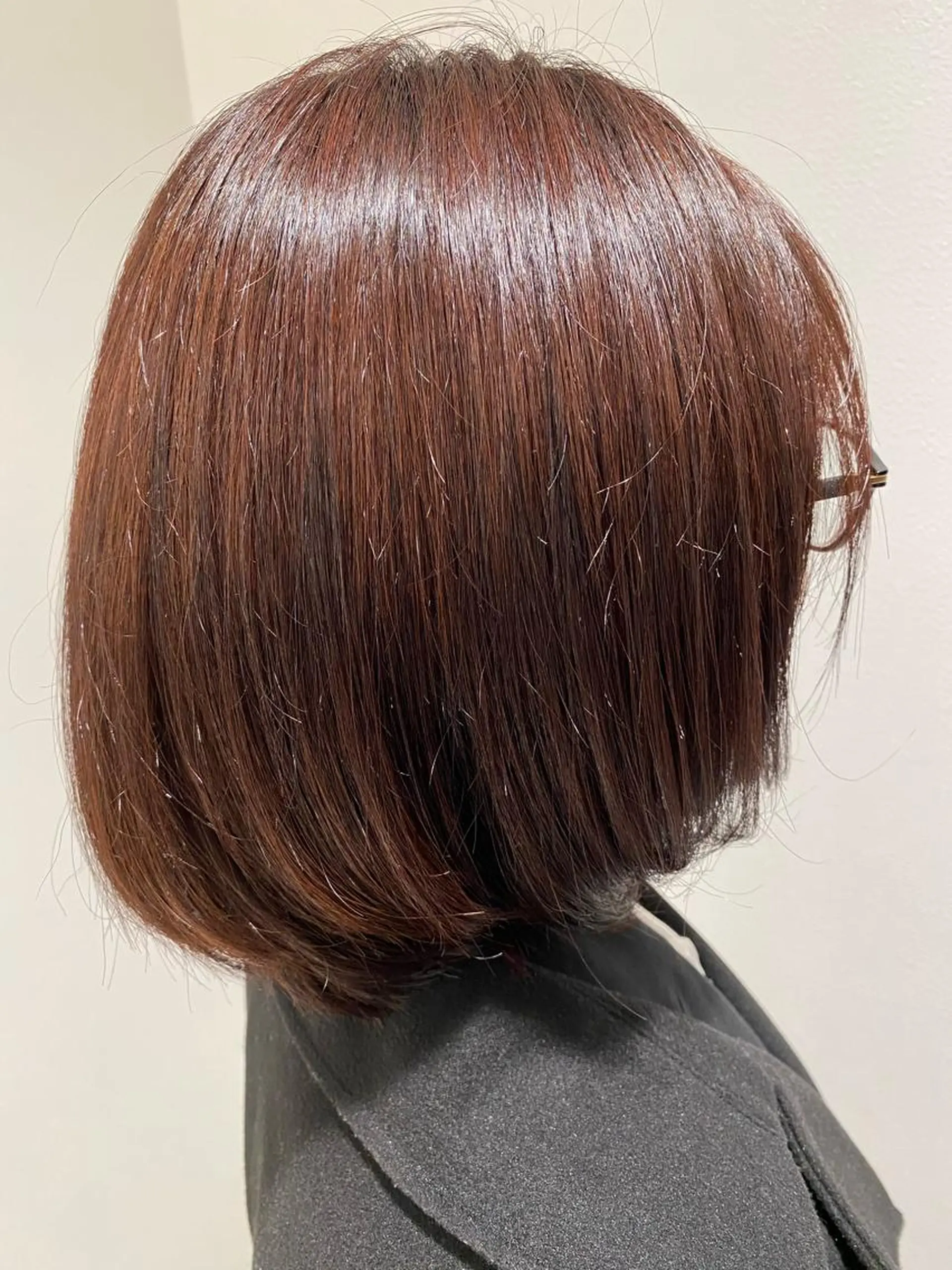 ショート カラー ブラウンカラー ピンクカラー ピンクブラウン 中西 きょうかのヘアスタイル
