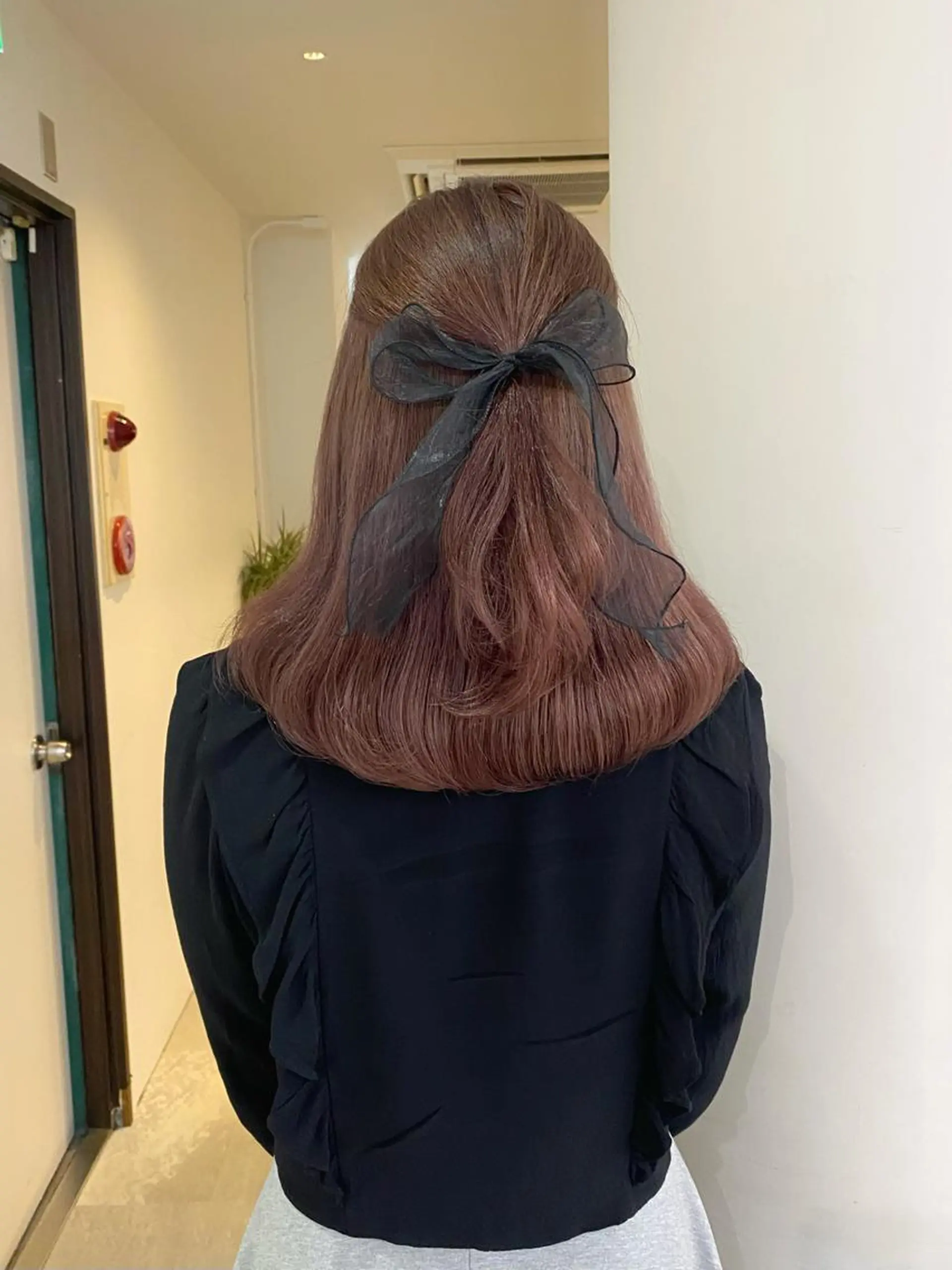 カラー ダブルカラー ピンクカラー ヘアカラー mizuki/ピンク ベージュ.レイヤーのヘアスタイル