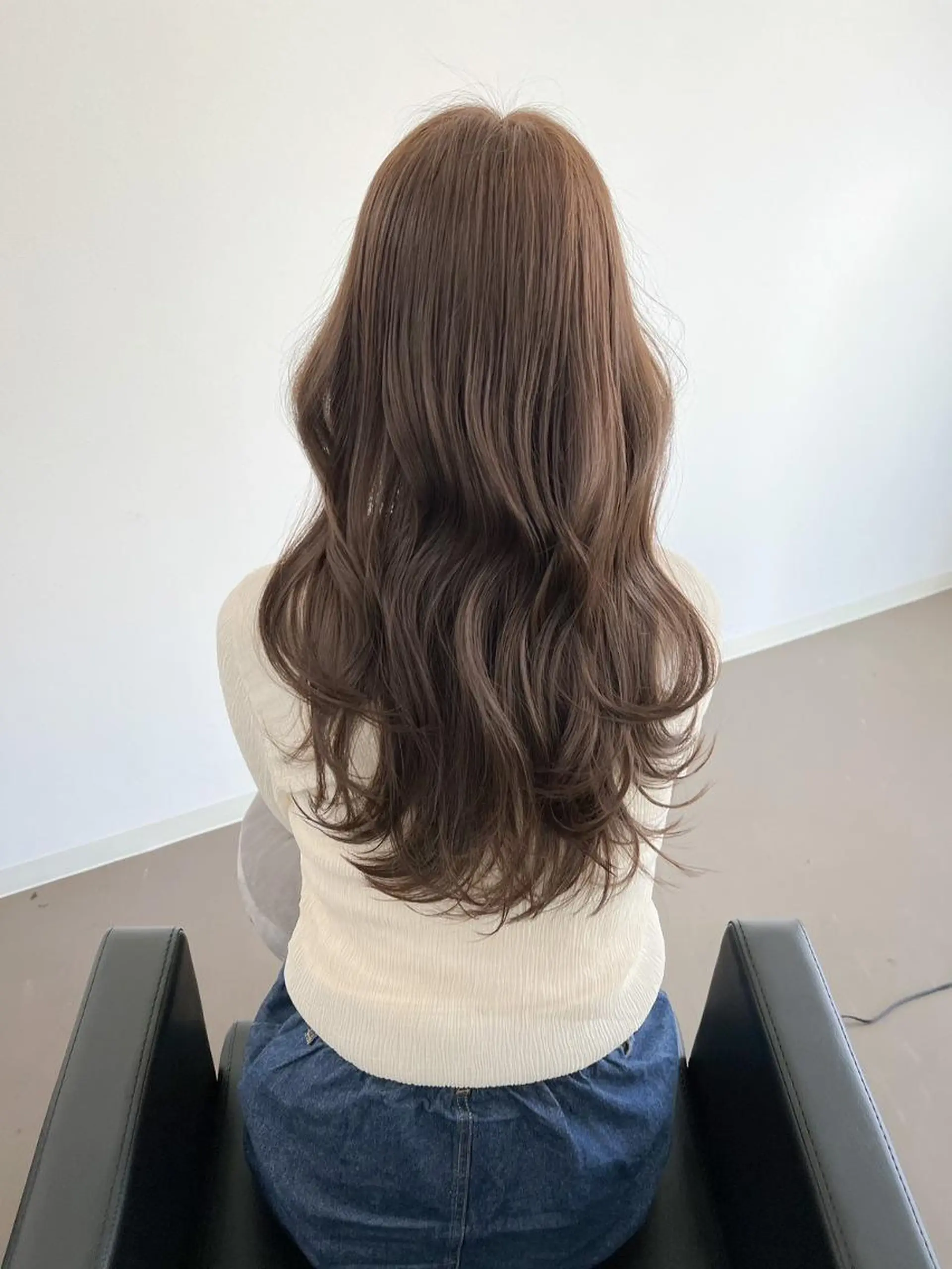 ロング ヘアカラー ioe 茶屋町のヘアスタイル