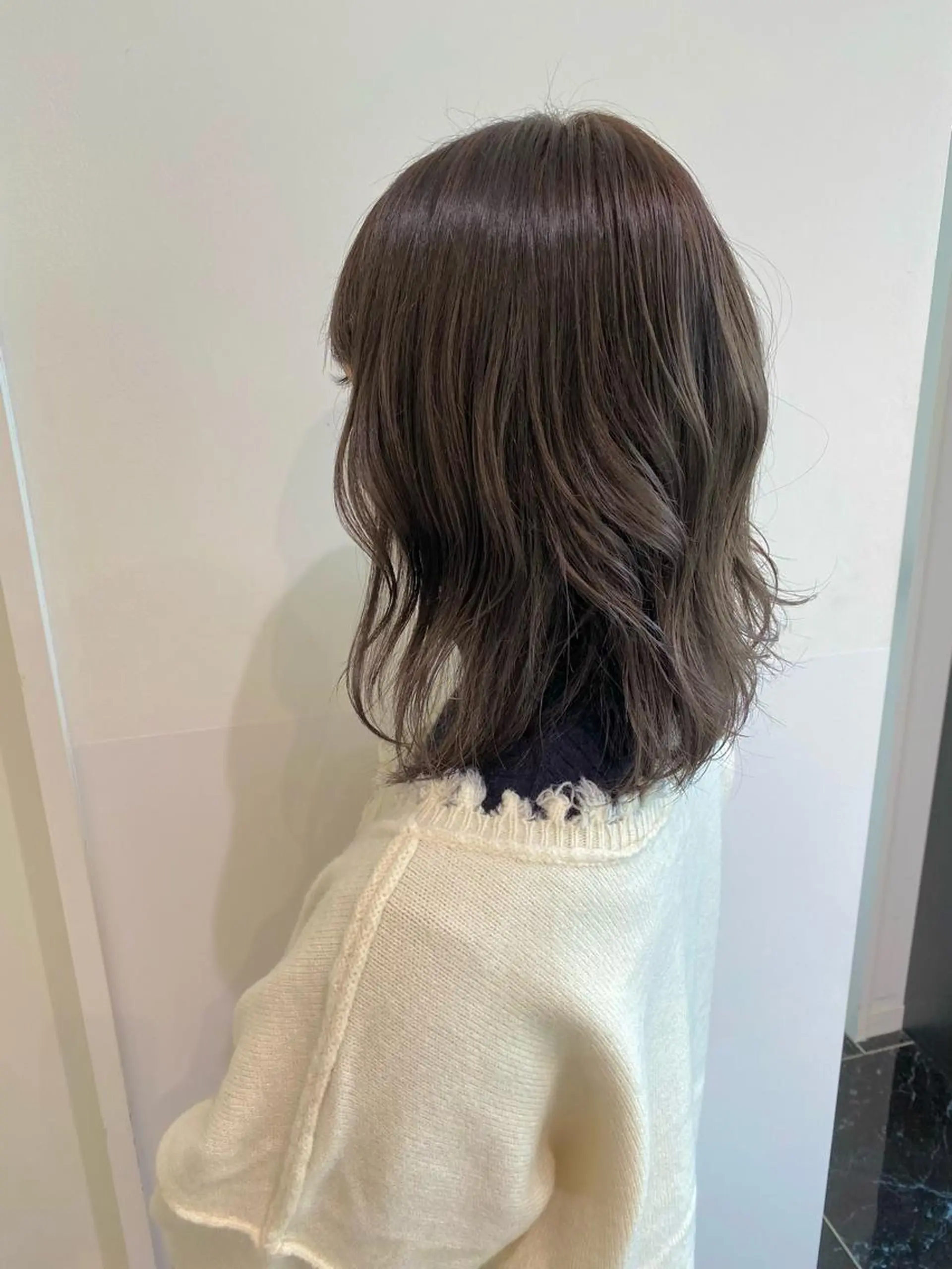 ミディアム カラー 透明感カラー グレージュ カット ヘアカラー トリートメント インナーカラー/レイ ヤーカット♡/マキシのヘアスタイル