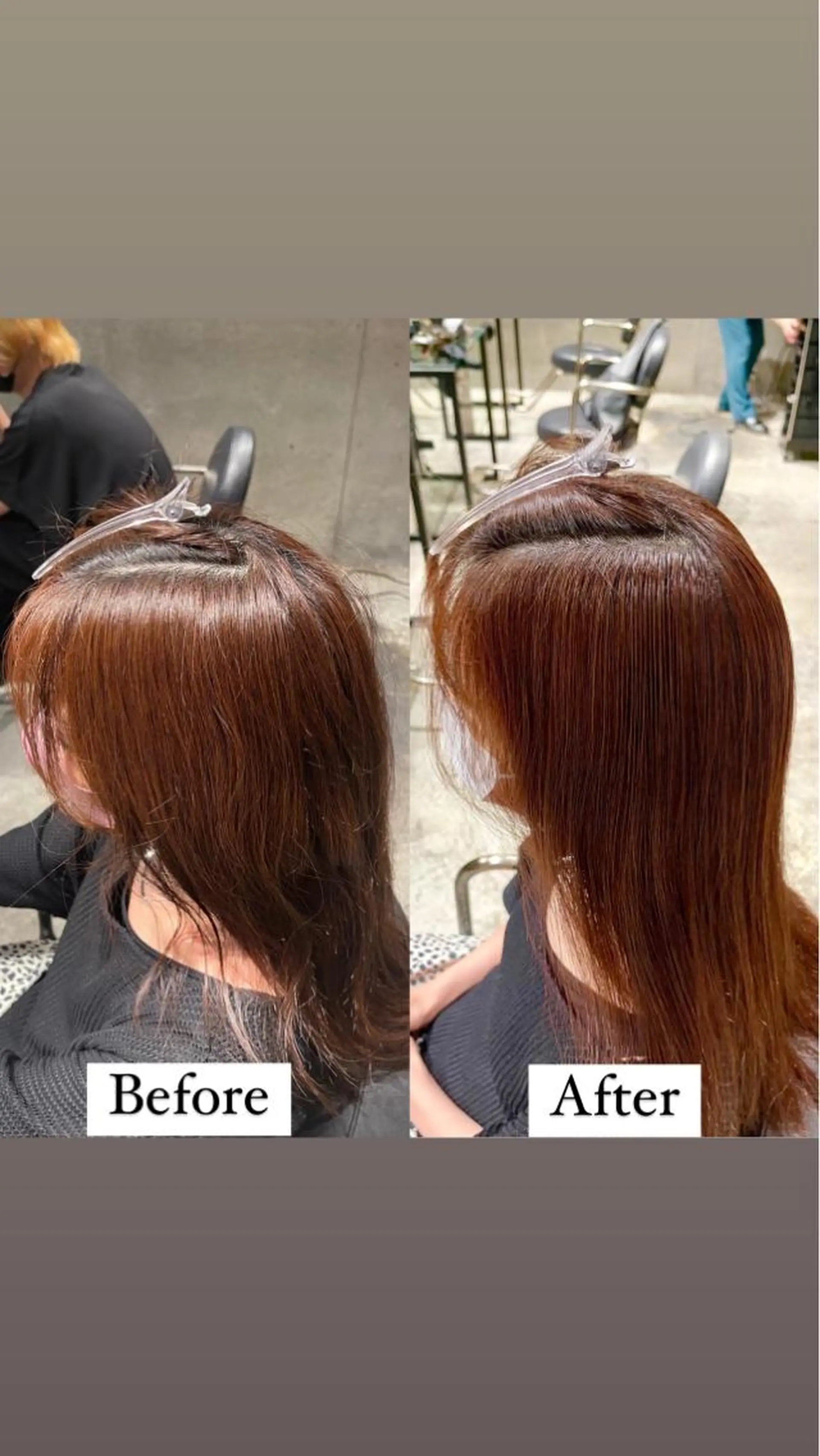 ミディアム 縮毛矯正 Ainoa nouer所属・✨髪質改善/代々木 新宿/縮毛矯正✨のヘアスタイル