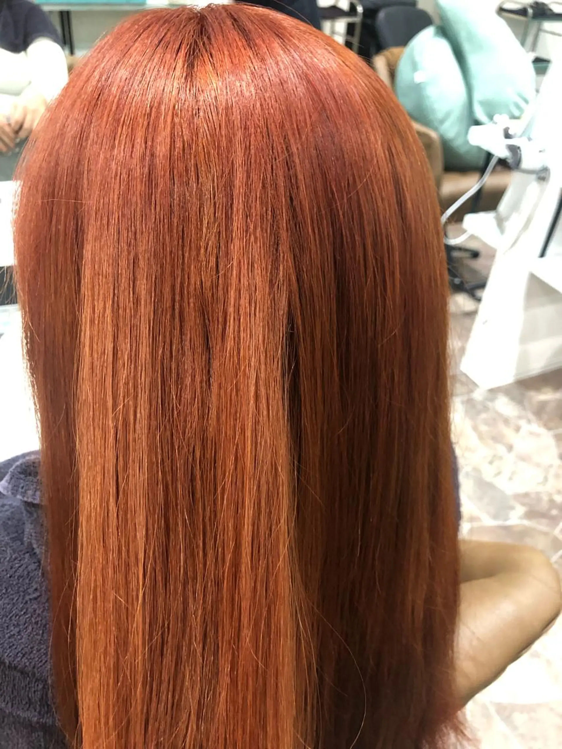 カラー きらく あやののヘアスタイル