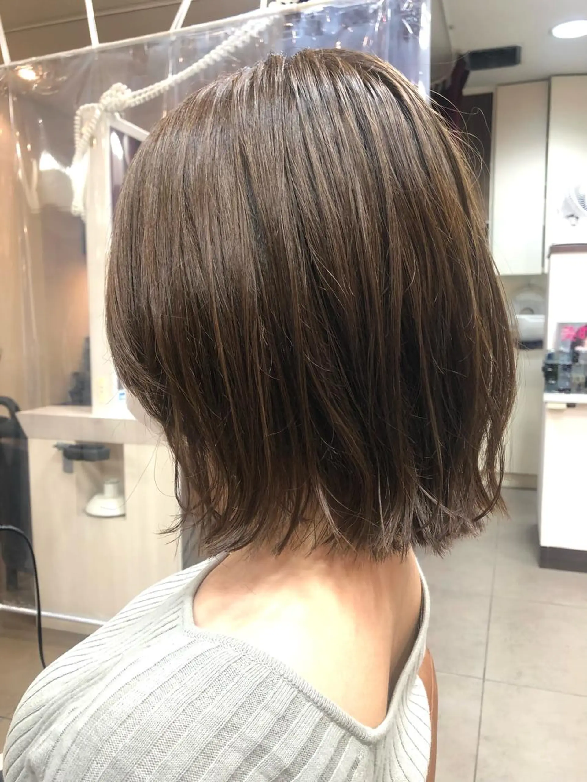 ミディアム カット ヘアカラー 松戸駅西口徒歩1分 shinyaのヘアスタイル
