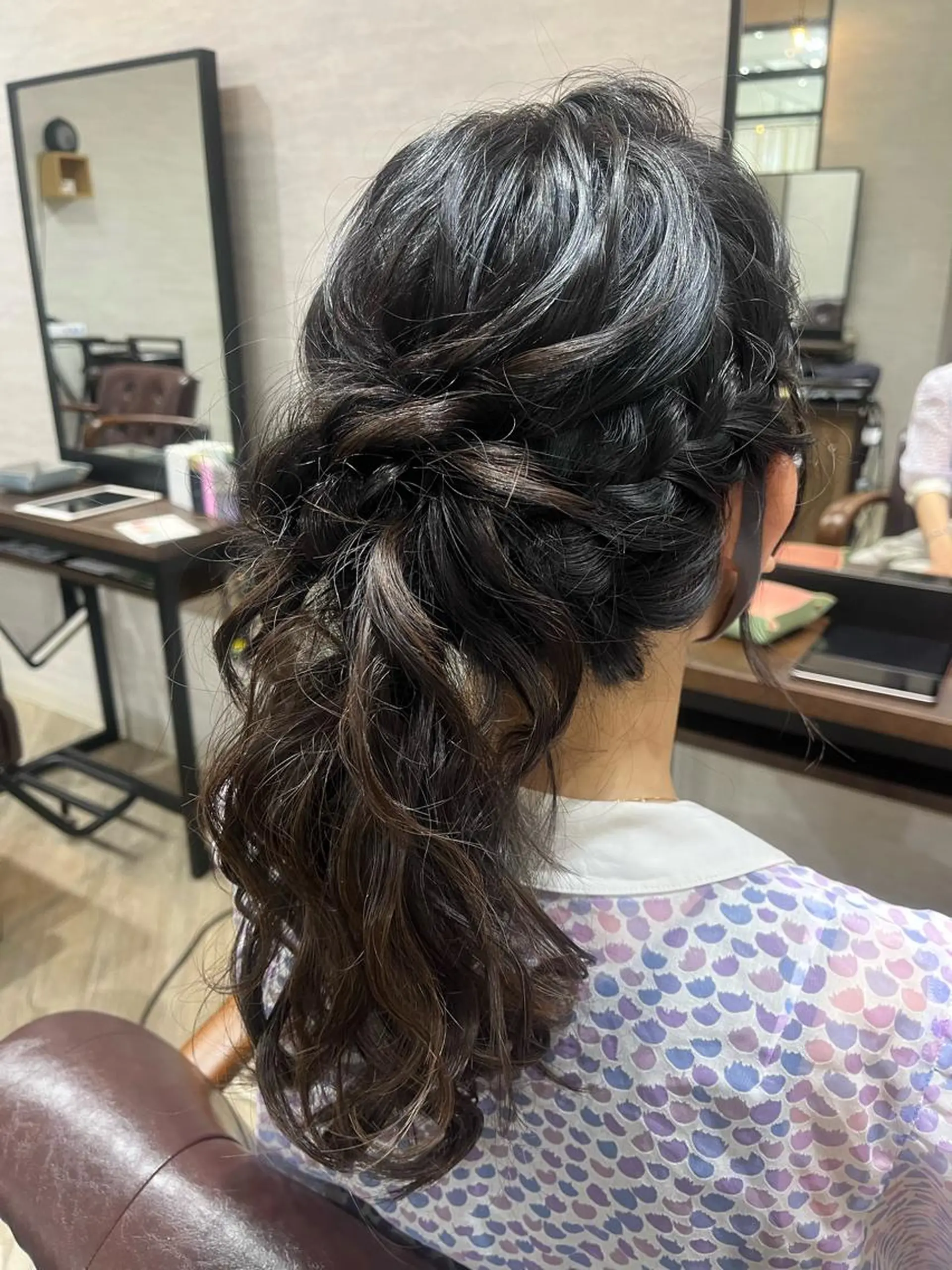 セミロング ヘアセット 🫧ぷる艶カラー🫧 Yuubi🦩のヘアスタイル